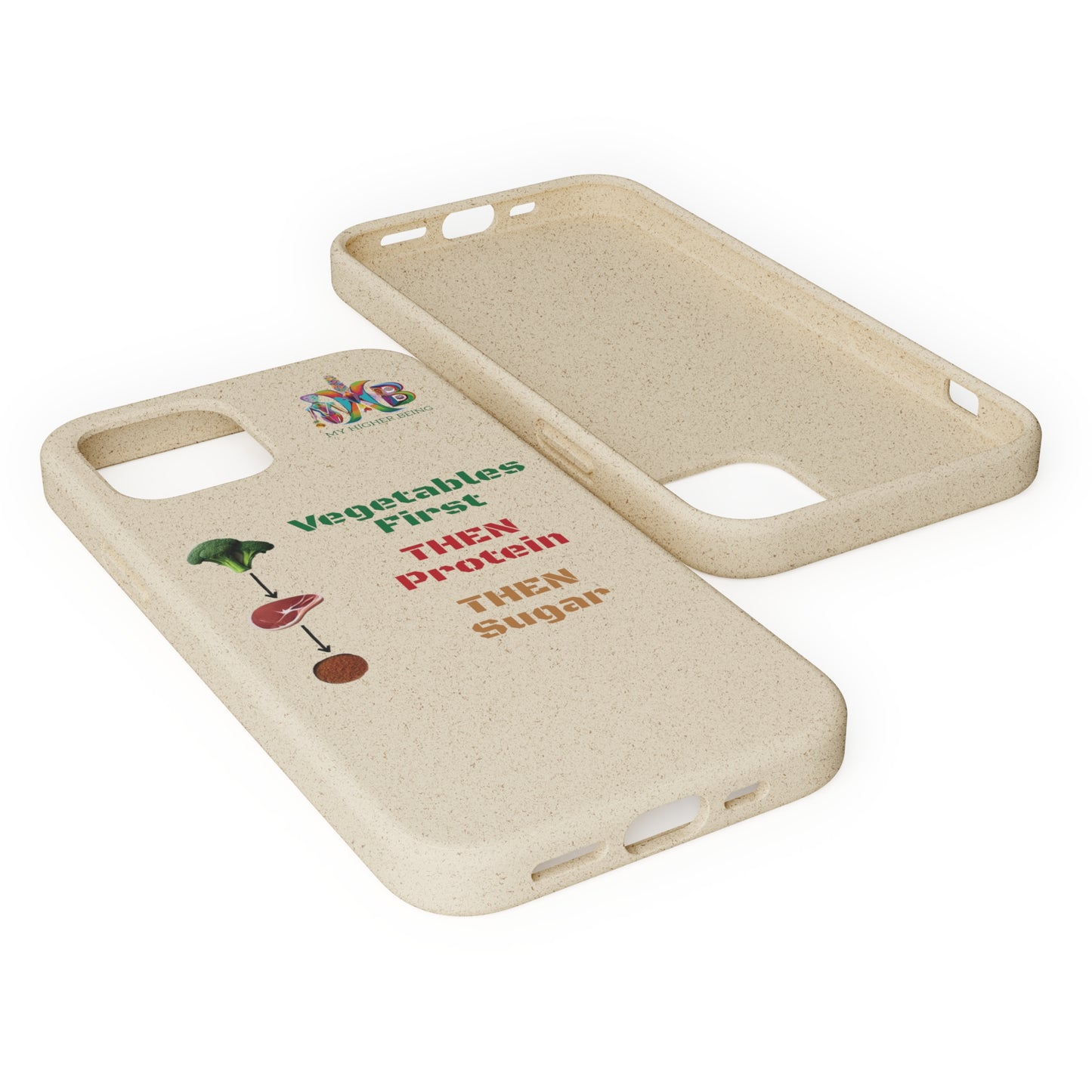 'Vegetables First'_Plastic Free Biodegradable Phone Case