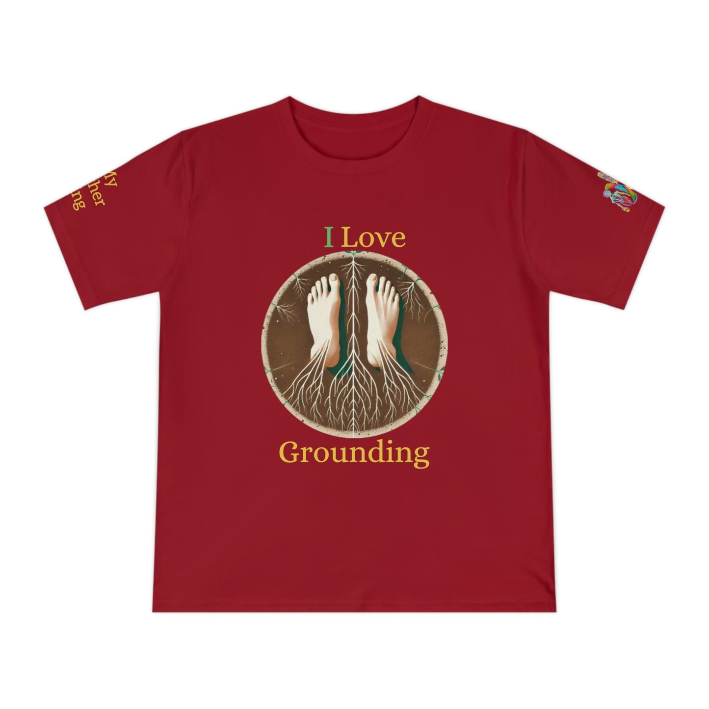 'I Love Grounding' (MHB EDITION)_100% Organic Cotton T-Shirt