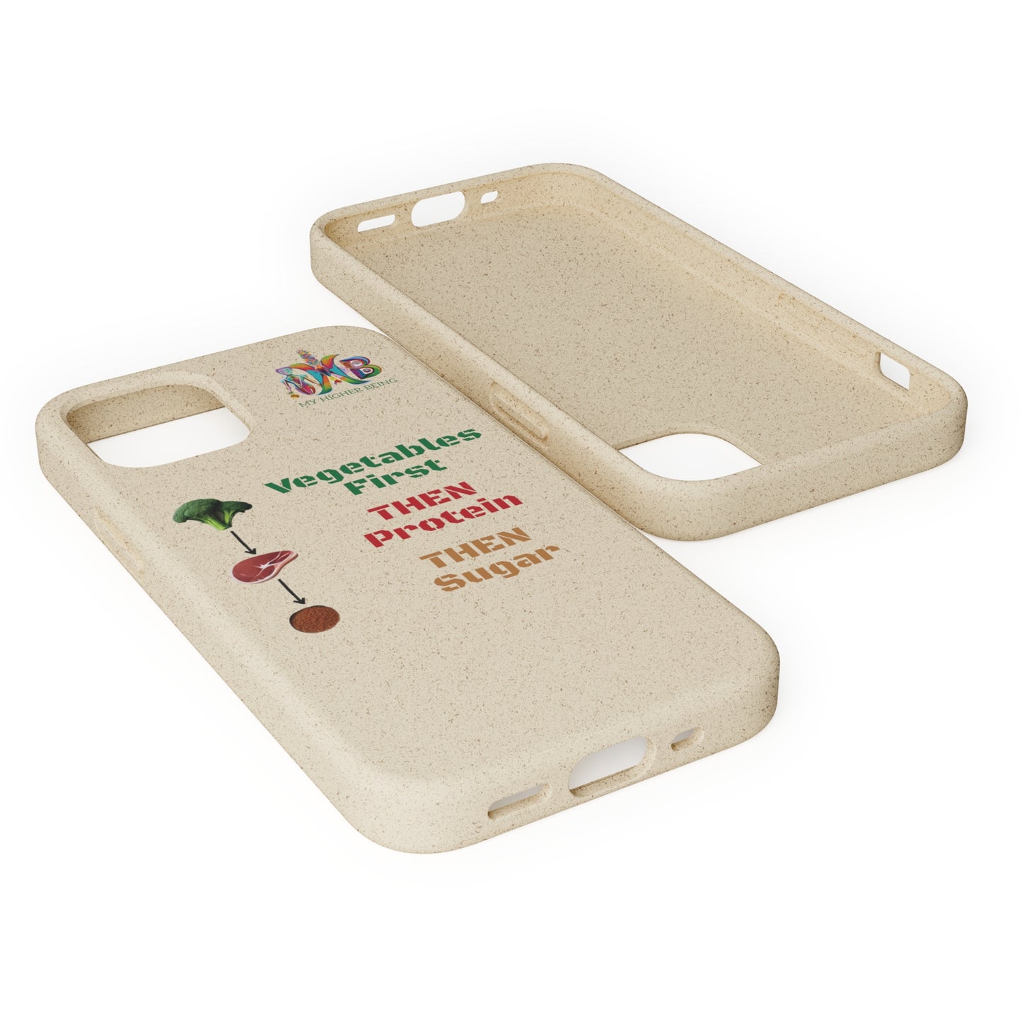 'Vegetables First'_Plastic Free Biodegradable Phone Case