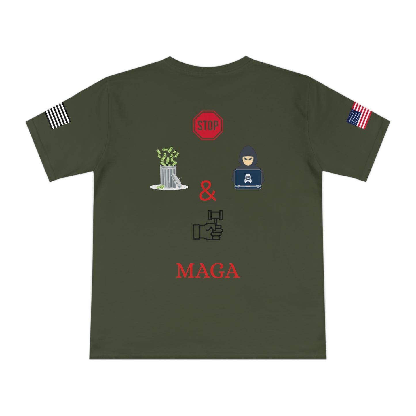 MAGA Integrity Tee: Stand Against Waste, Fraud, and Abuse _100% Organic Cotton