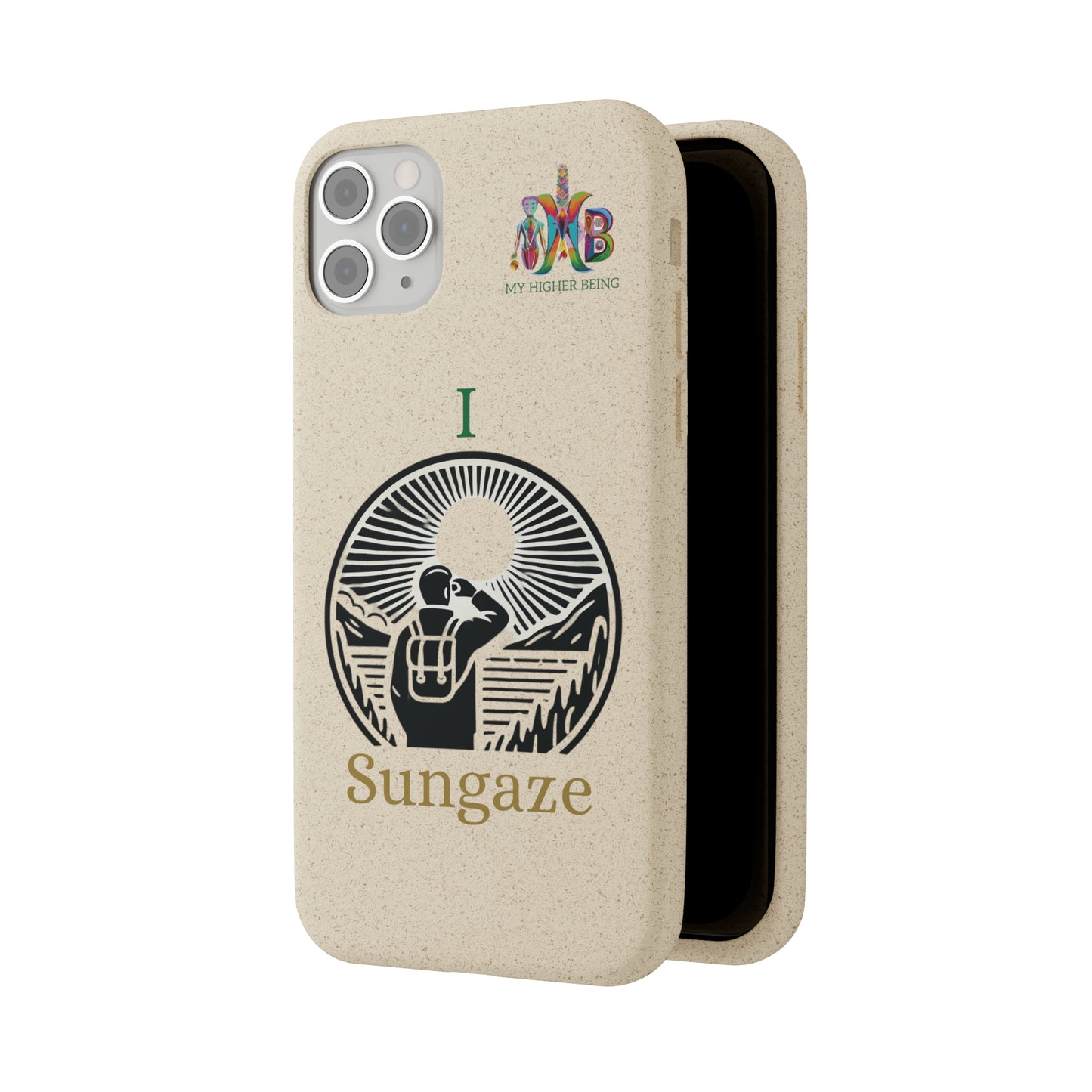 'I Sungaze'_Plastic Free Biodegradable Phone Case