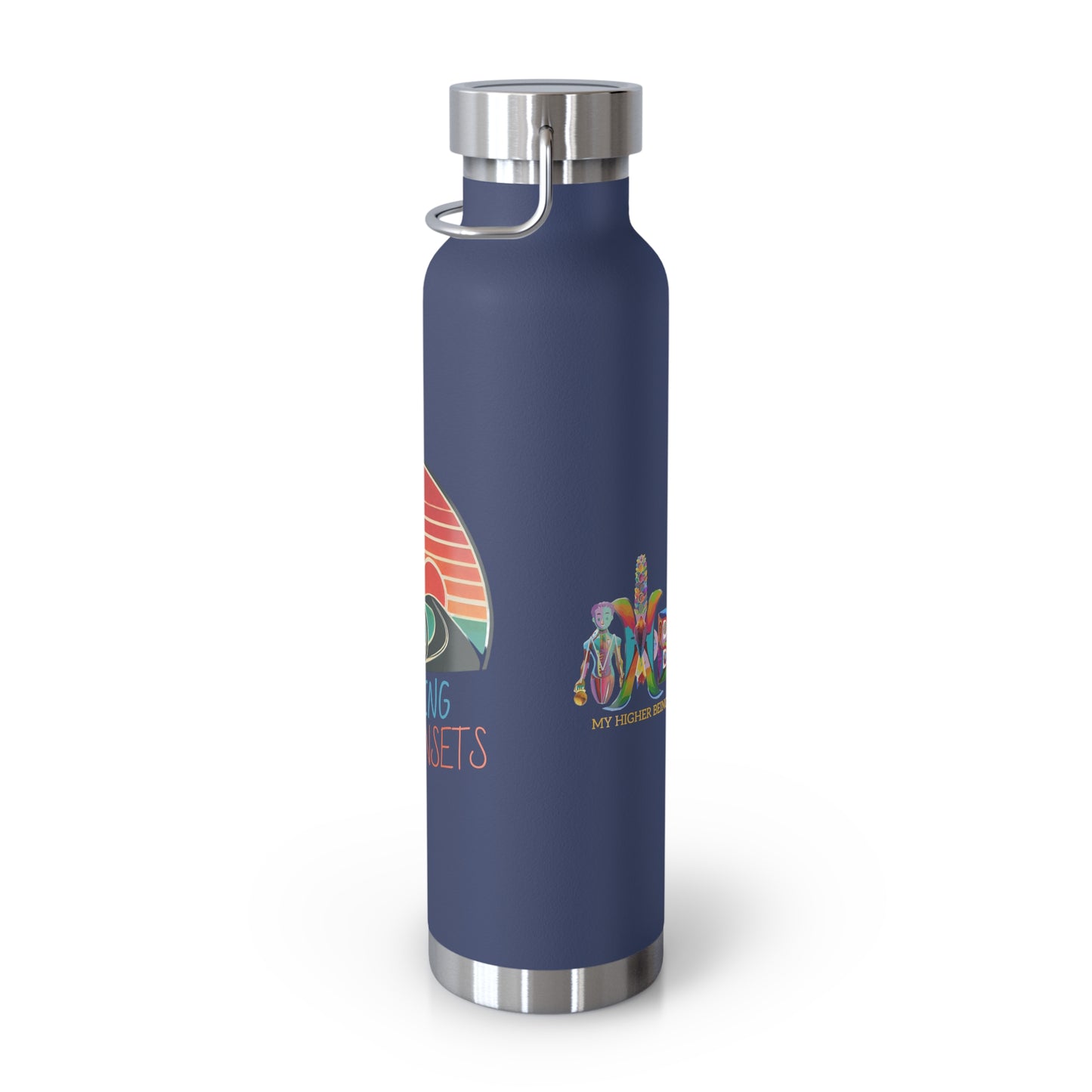 'Chasing Sunsets'_Copper Vacuum Insulated Bottle, 22oz