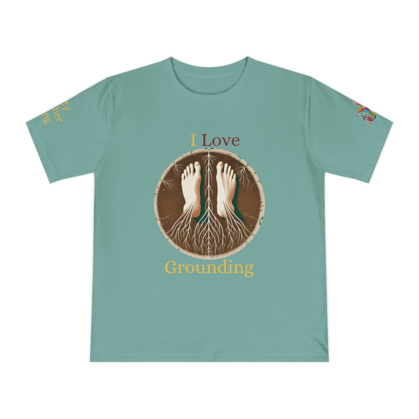 'I Love Grounding' (MHB EDITION)_100% Organic Cotton T-Shirt