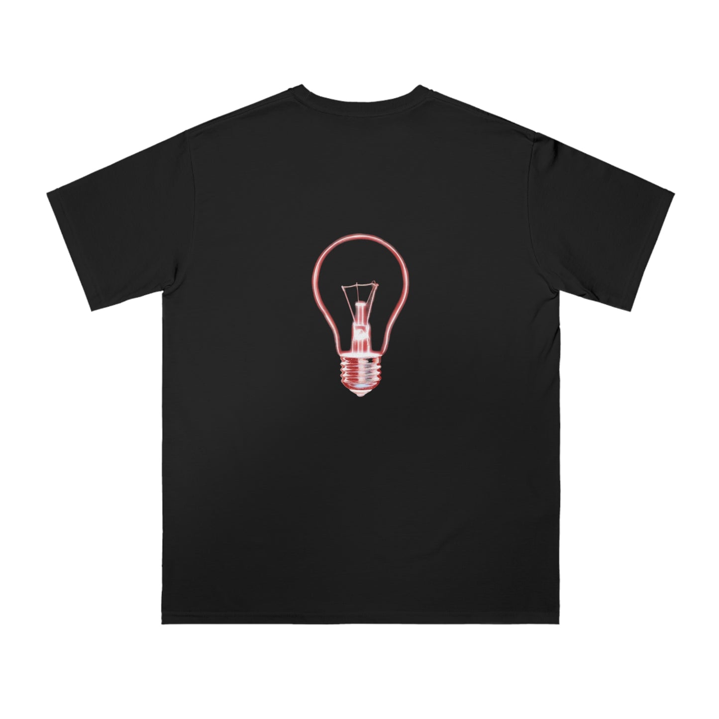 'Red Lights After Susnet'_100% Organic Cotton T-Shirt