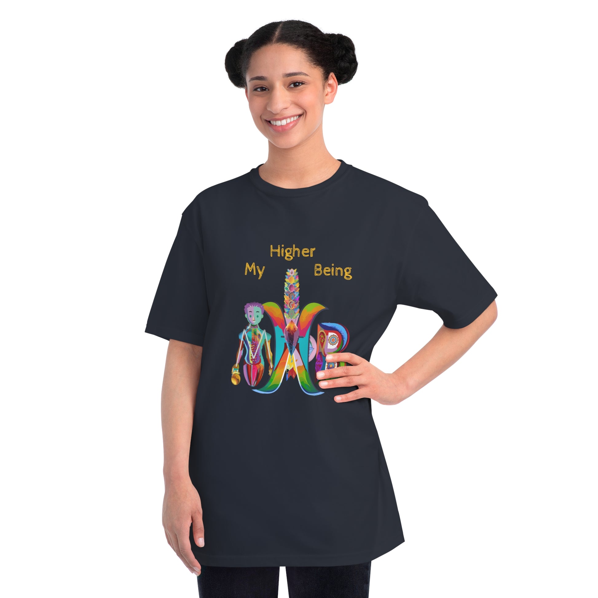 'My Higher Being'_100% Organic Cotton T-Shirt - My Higher Being