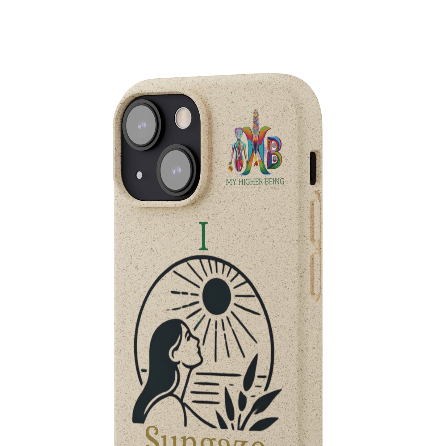 'I Sungaze'_Plastic Free Biodegradable Phone Case