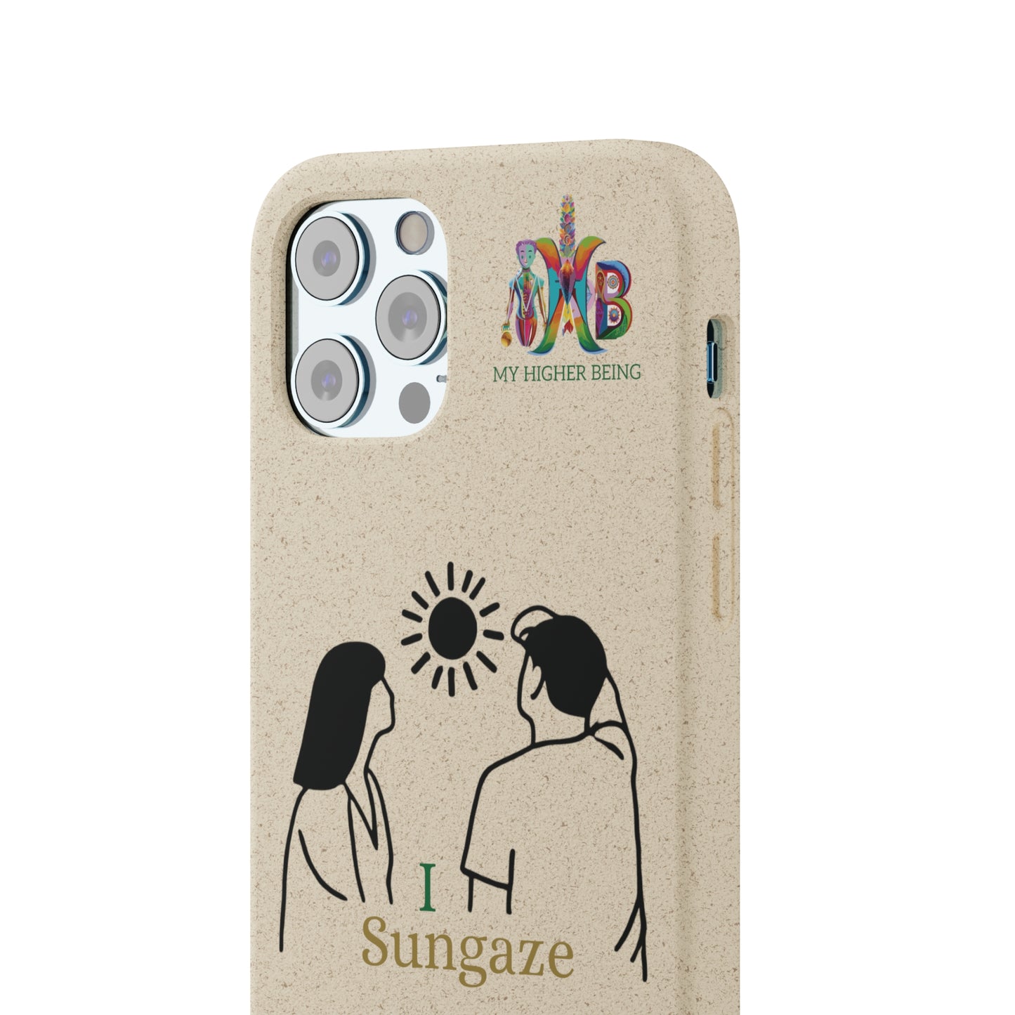 'I Sungaze'_Plastic Free Biodegradable Phone Case