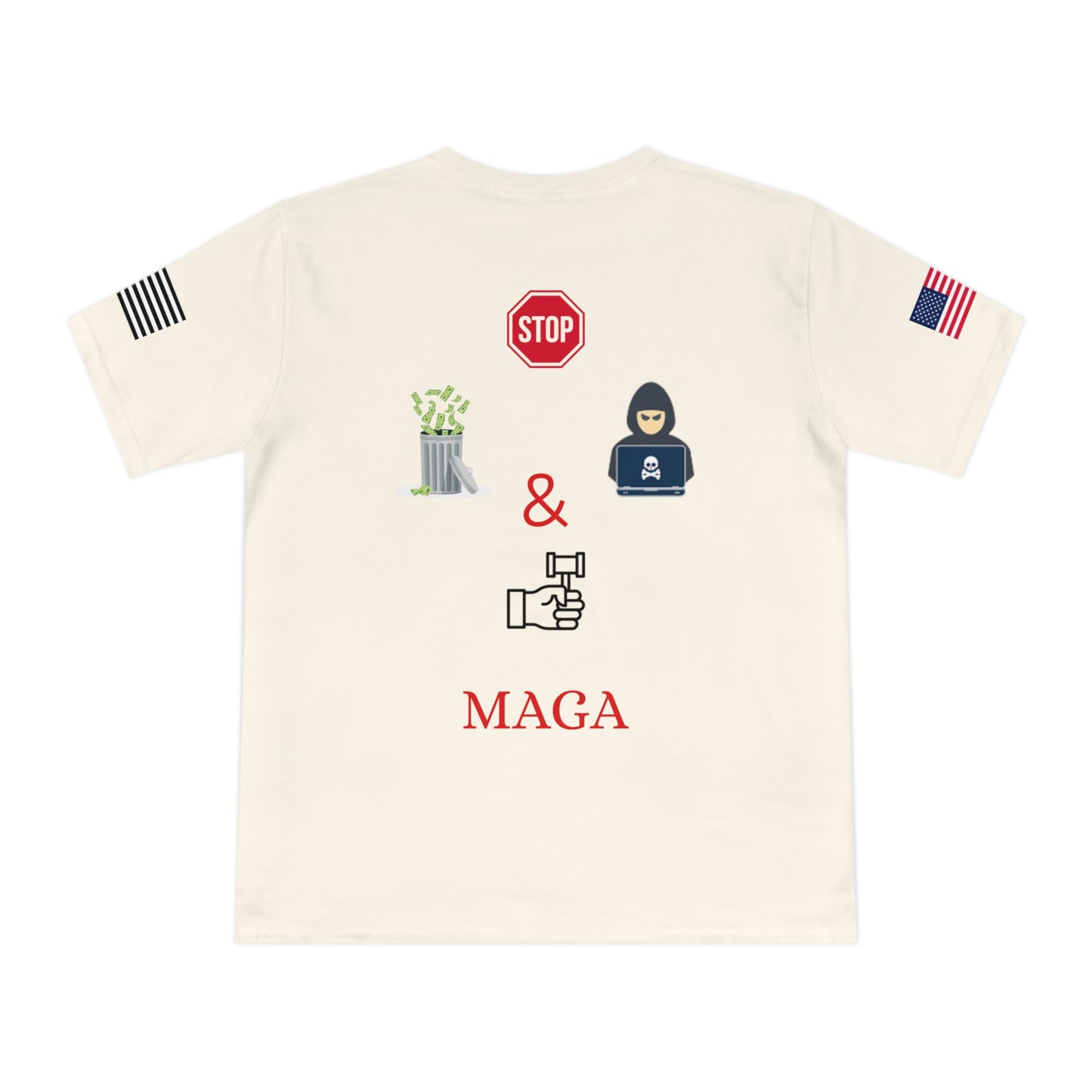 MAGA Integrity Tee: Stand Against Waste, Fraud, and Abuse _100% Organic Cotton