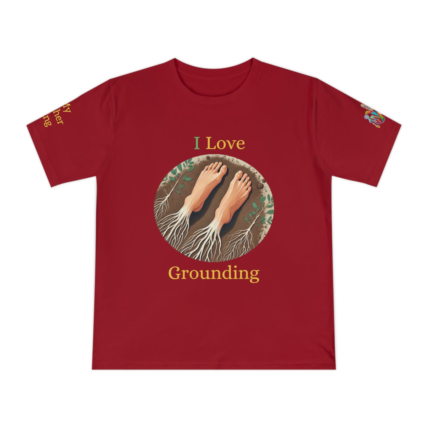 'I Love Grounding' (MHB EDITION)_100% Organic Cotton T-Shirt
