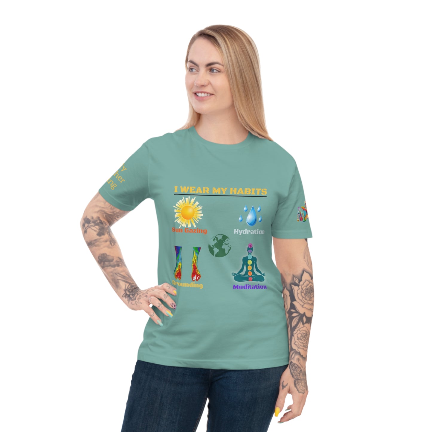 'I Wear My Habits' (MHB EDITION)_100% Organic Cotton T-Shirt