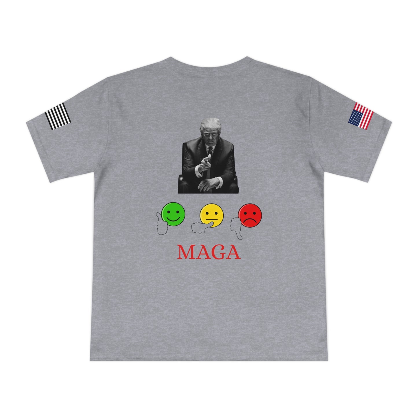 Trump’s Call for Change Tee: Advocating New Attitudes for Peace _100% Organic Cotton