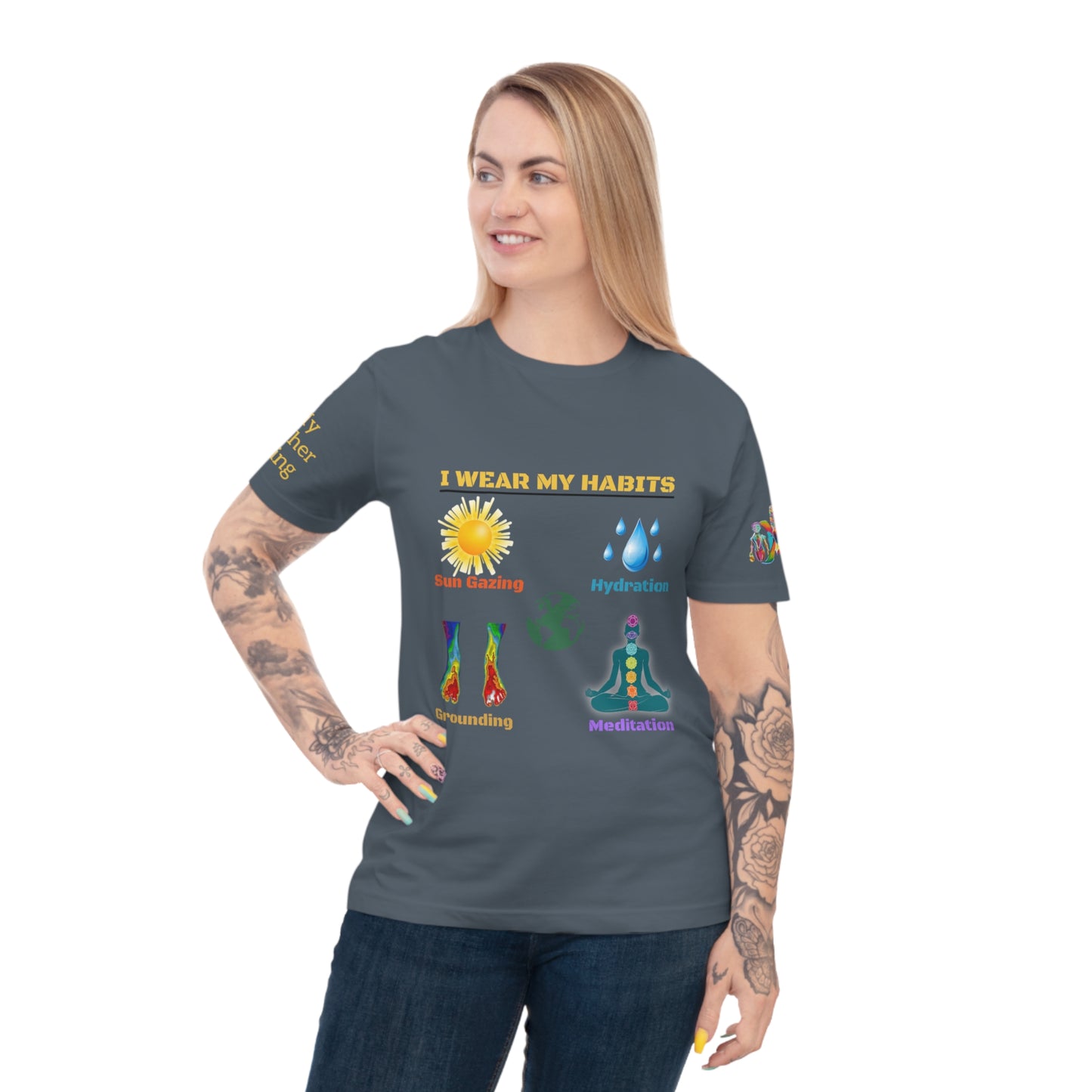 'I Wear My Habits' (MHB EDITION)_100% Organic Cotton T-Shirt