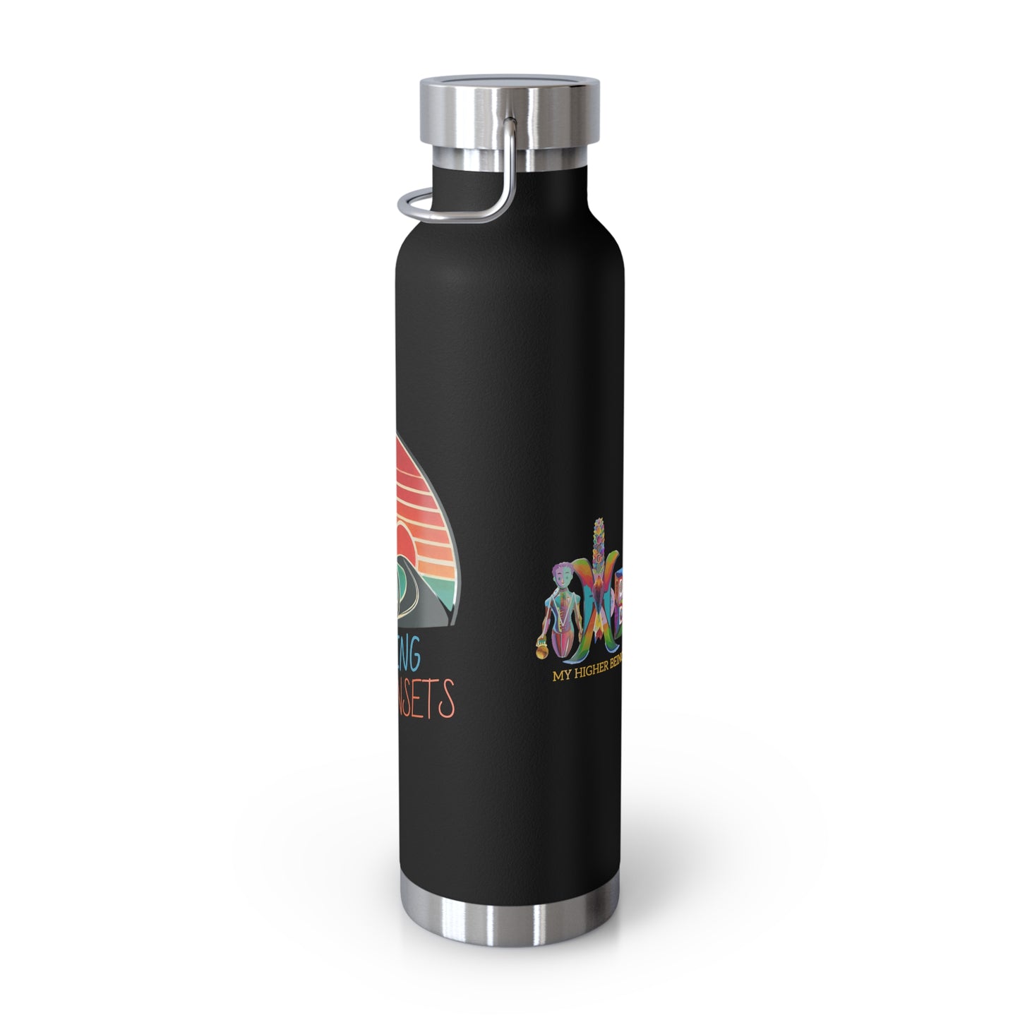 'Chasing Sunsets'_Copper Vacuum Insulated Bottle, 22oz