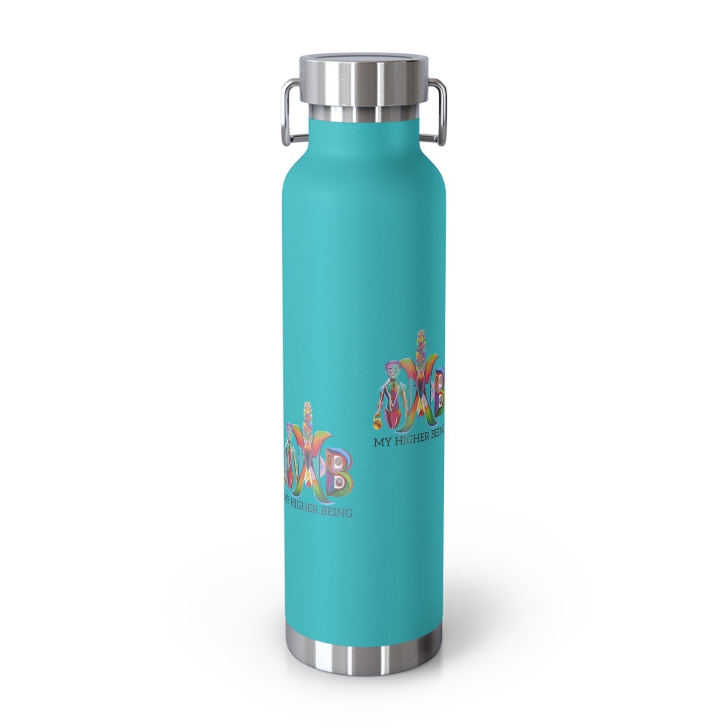 'I Intermittent Fast_18-6'_Copper Vacuum Insulated Bottle, 22oz