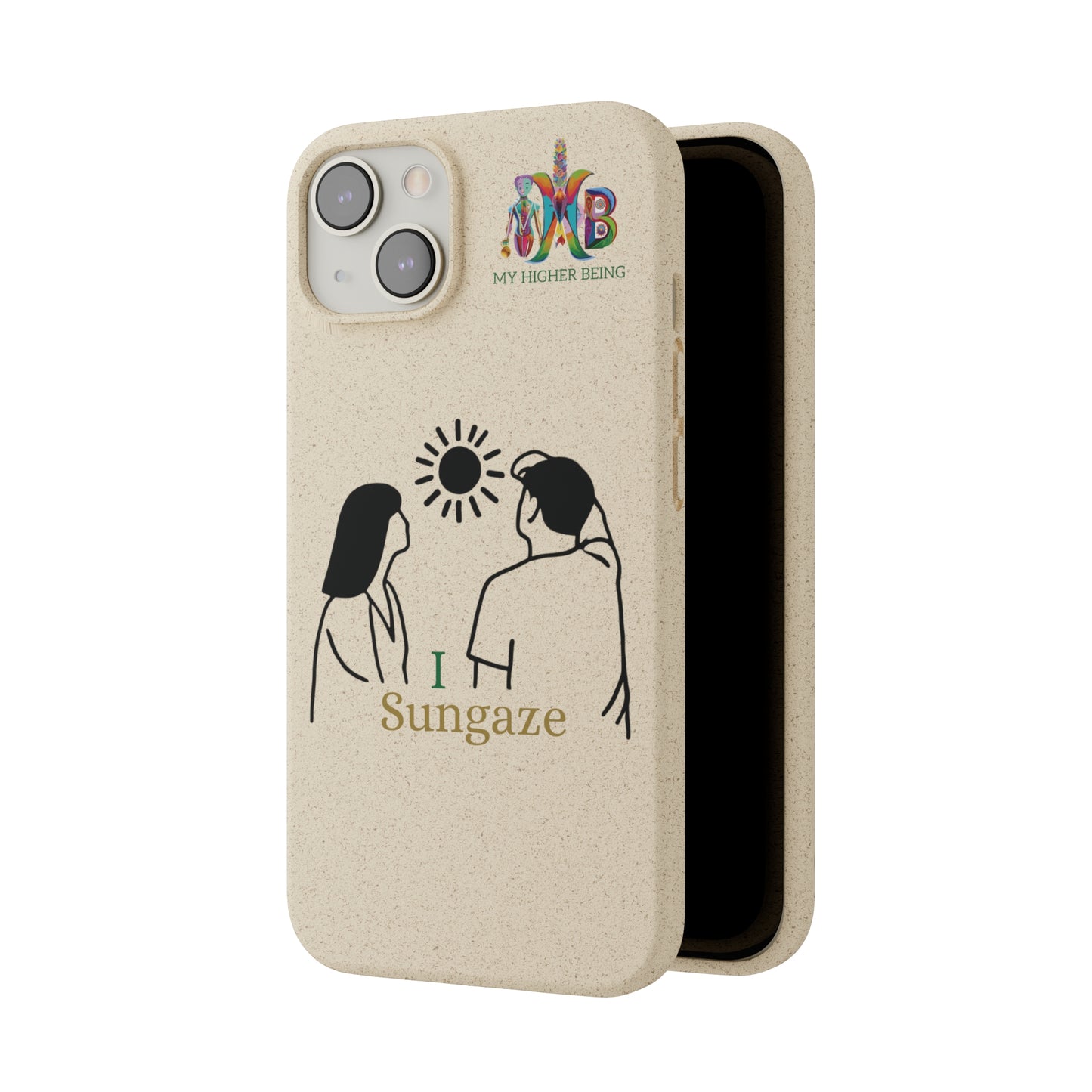 'I Sungaze'_Plastic Free Biodegradable Phone Case