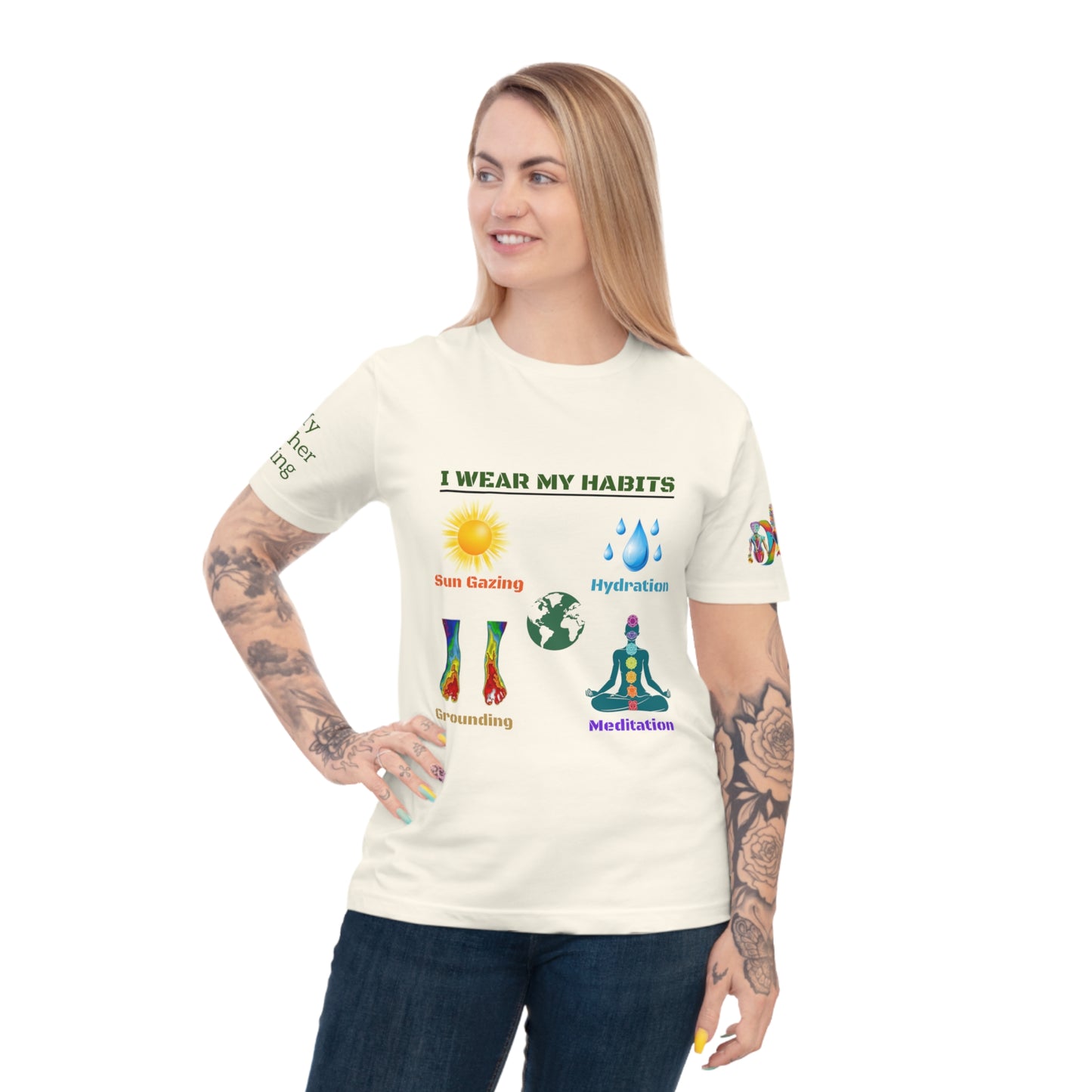 'I Wear My Habits' (MHB EDITION)_100% Organic Cotton T-Shirt