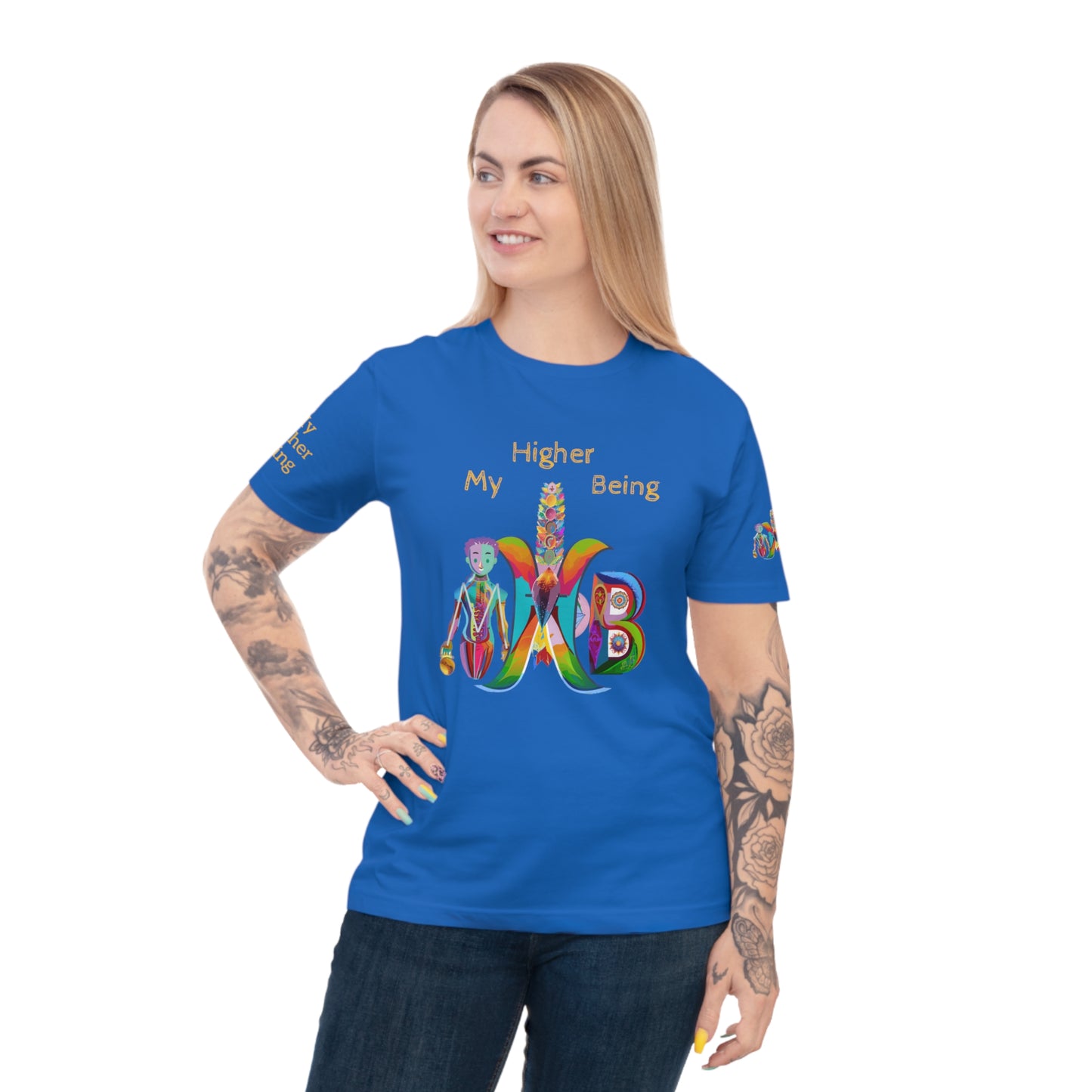 'My Higher Being' (MHB EDITION)_100% Organic Cotton T-Shirt - My Higher Being