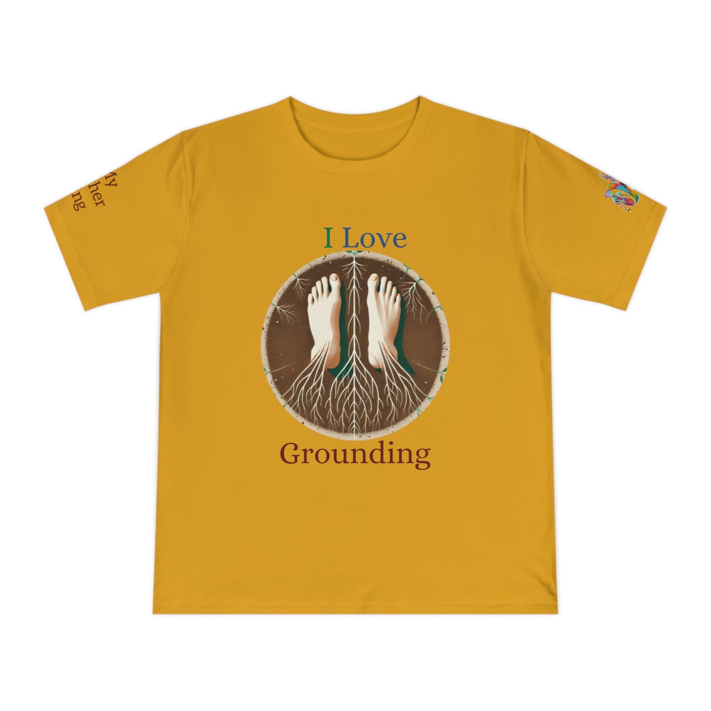 'I Love Grounding' (MHB EDITION)_100% Organic Cotton T-Shirt