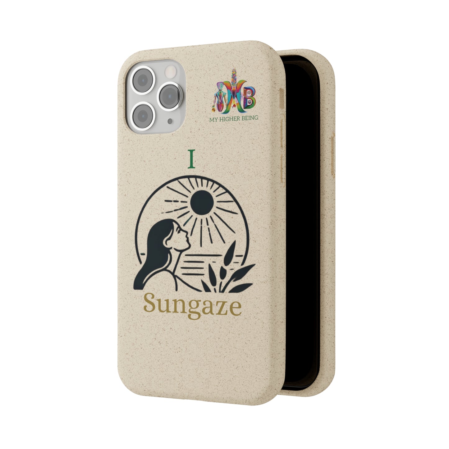 'I Sungaze'_Plastic Free Biodegradable Phone Case
