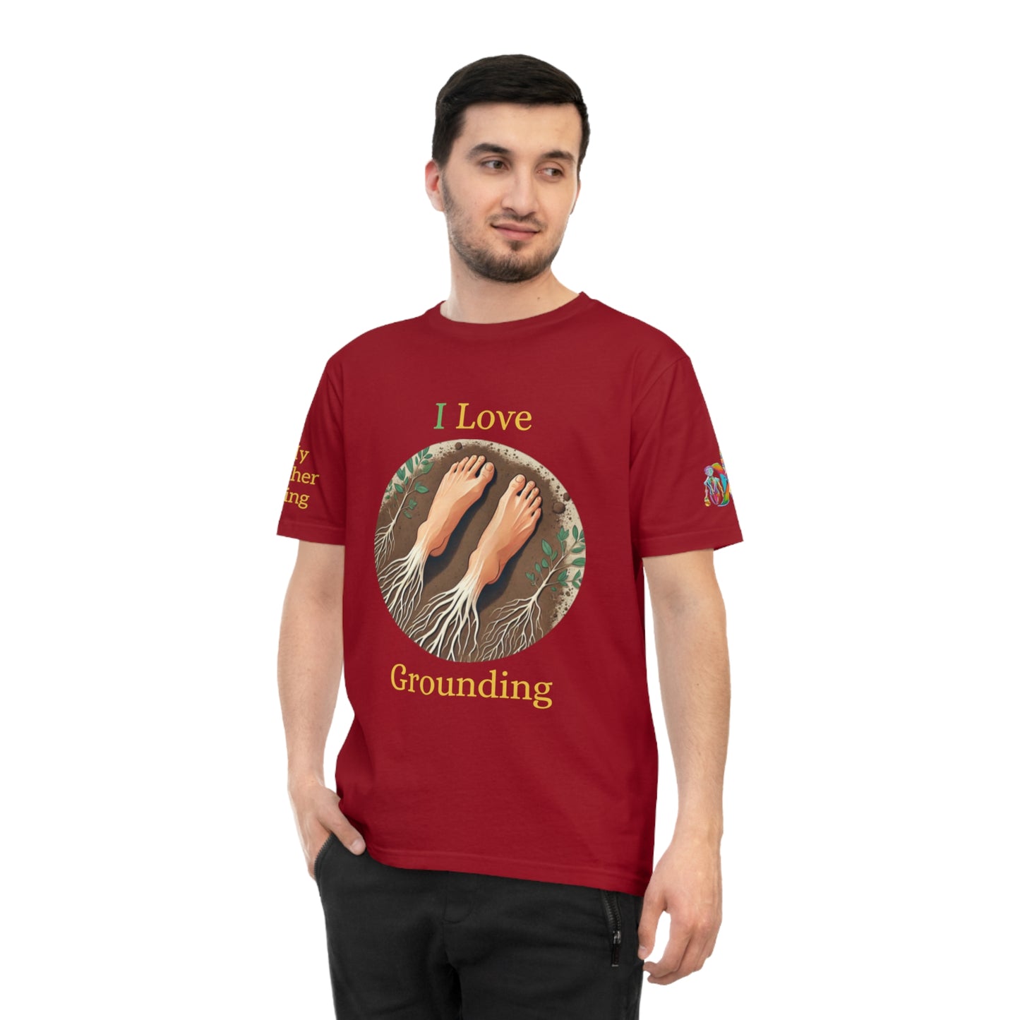 'I Love Grounding' (MHB EDITION)_100% Organic Cotton T-Shirt