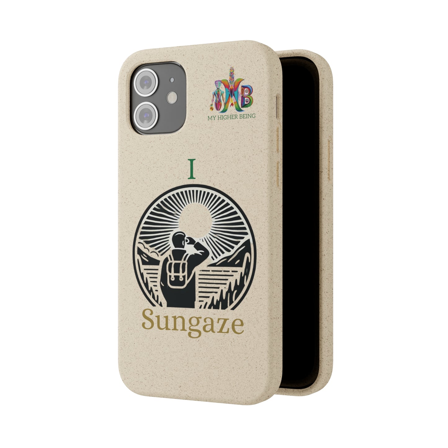 'I Sungaze'_Plastic Free Biodegradable Phone Case