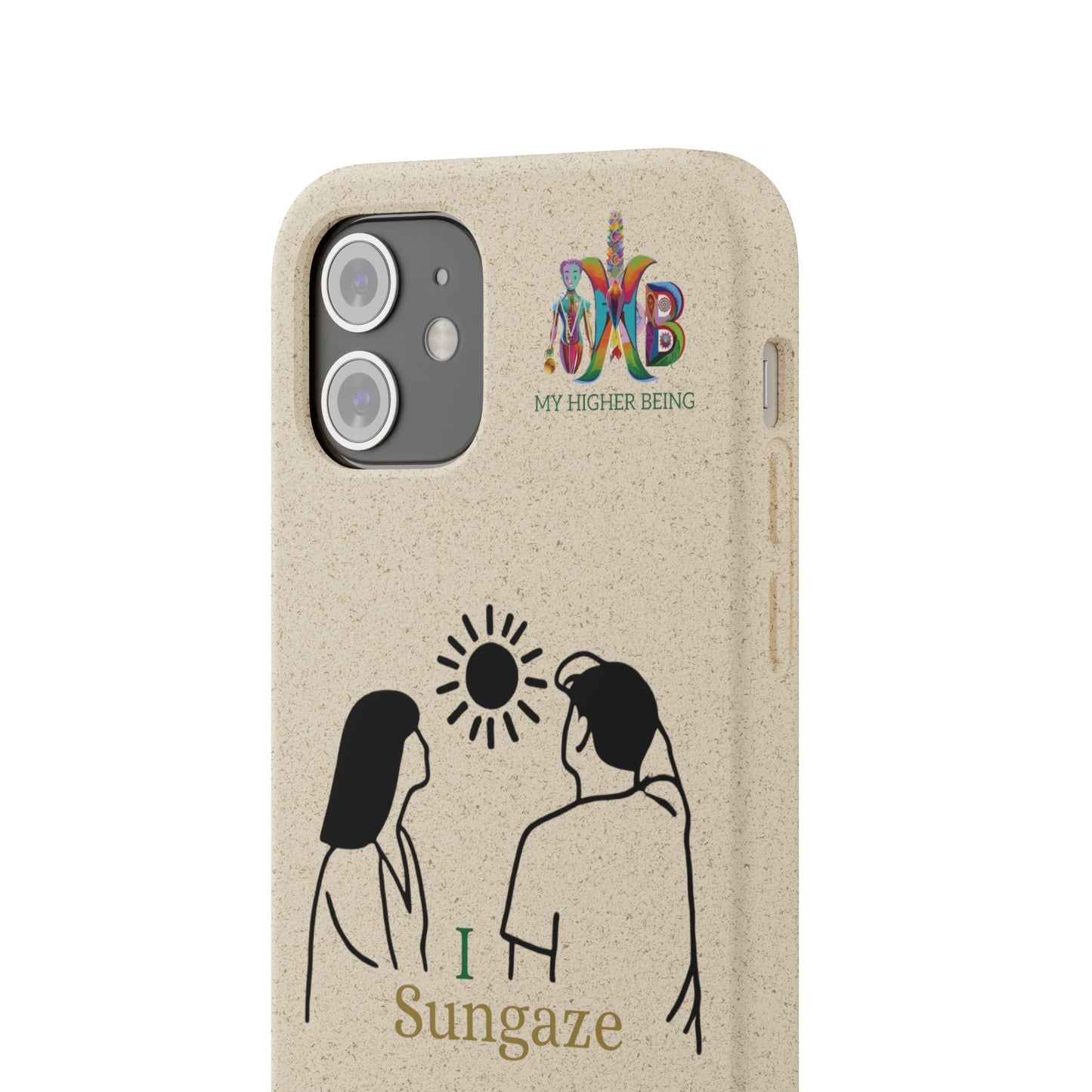 'I Sungaze'_Plastic Free Biodegradable Phone Case