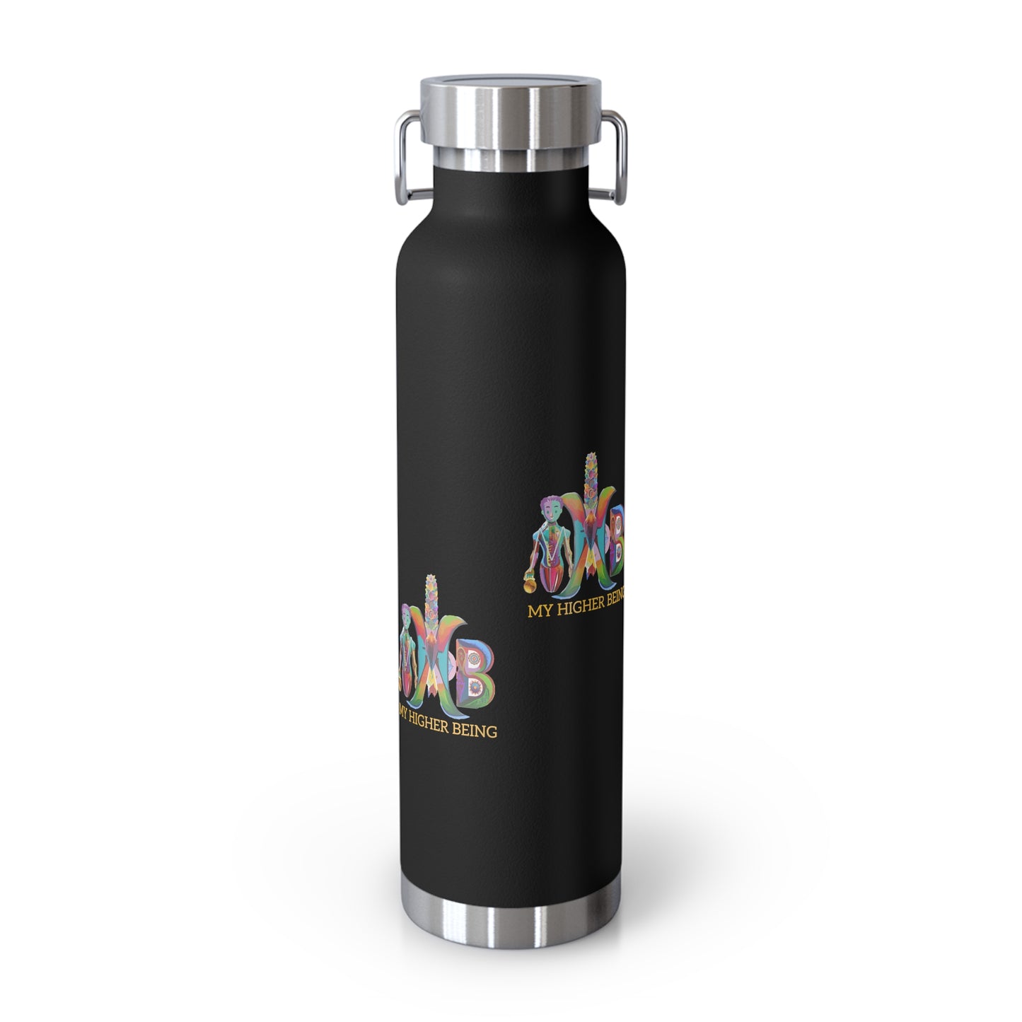 'I Wear My Habits'_Copper Vacuum Insulated Bottle, 22oz