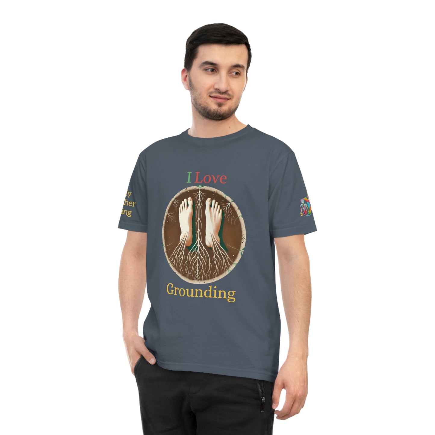 'I Love Grounding' (MHB EDITION)_100% Organic Cotton T-Shirt