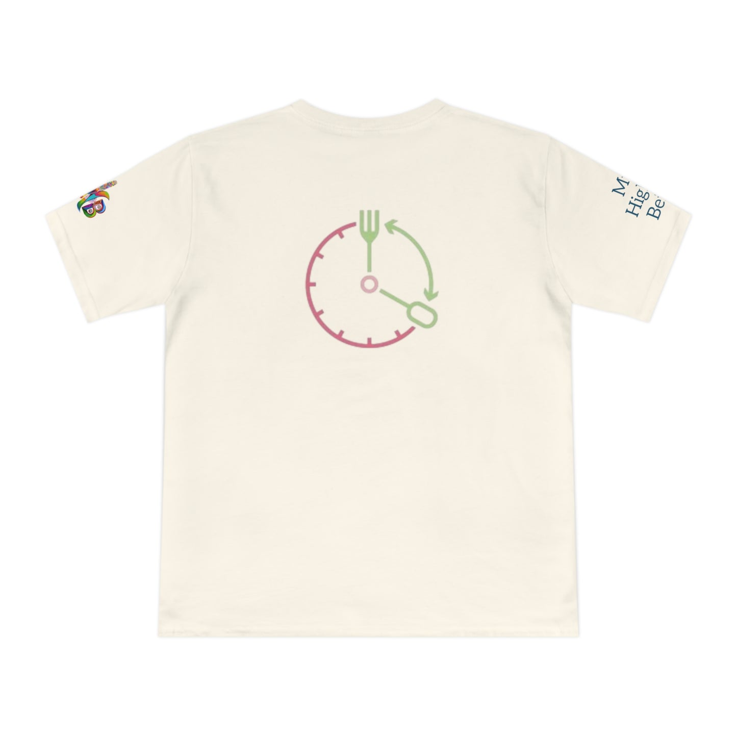 'I Intermittent Fast_18-6' (MHB EDITION)_100% Organic Cotton Unisex T-Shirt - My Higher Being