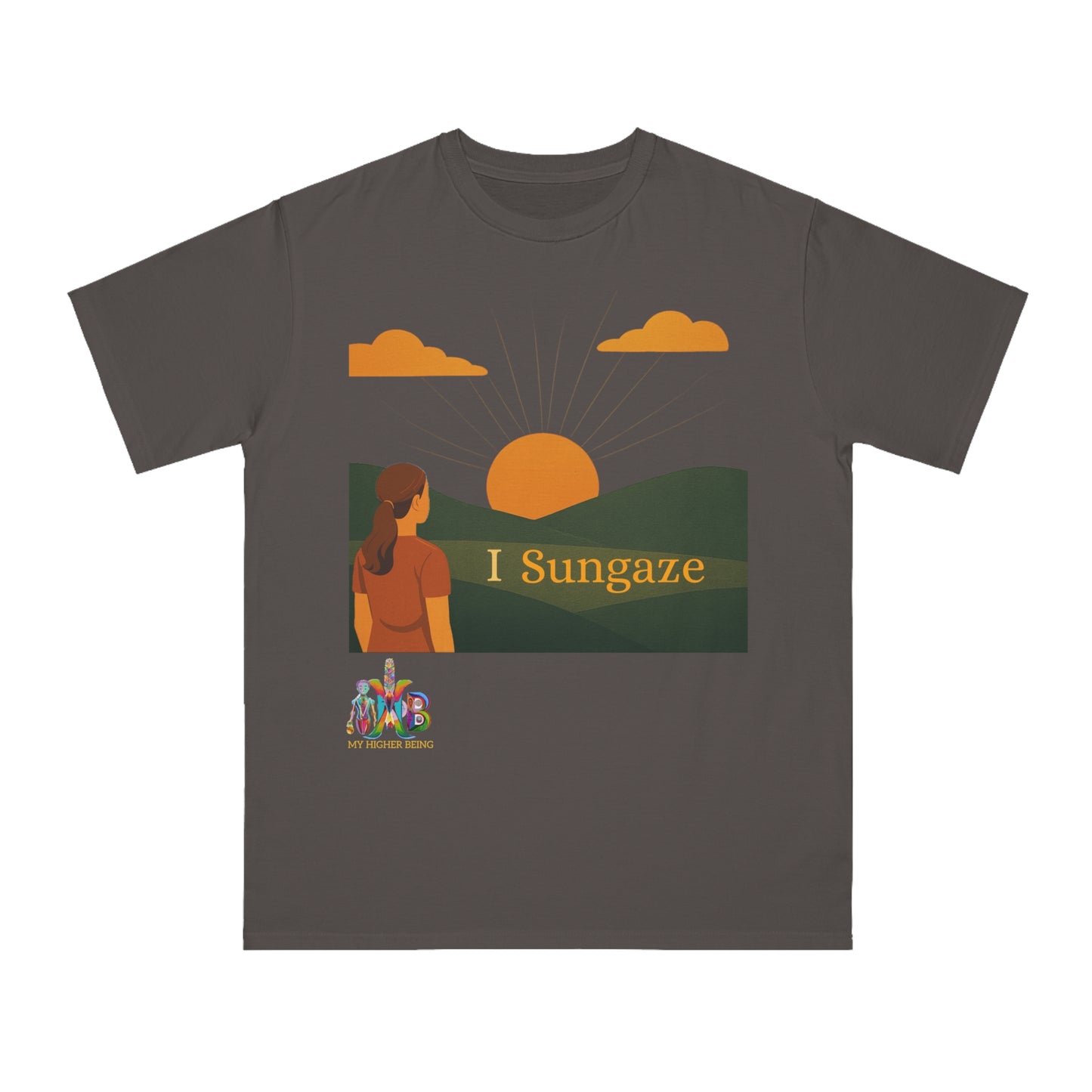 'I Sungaze'_100% Organic Cotton T-Shirt_Female