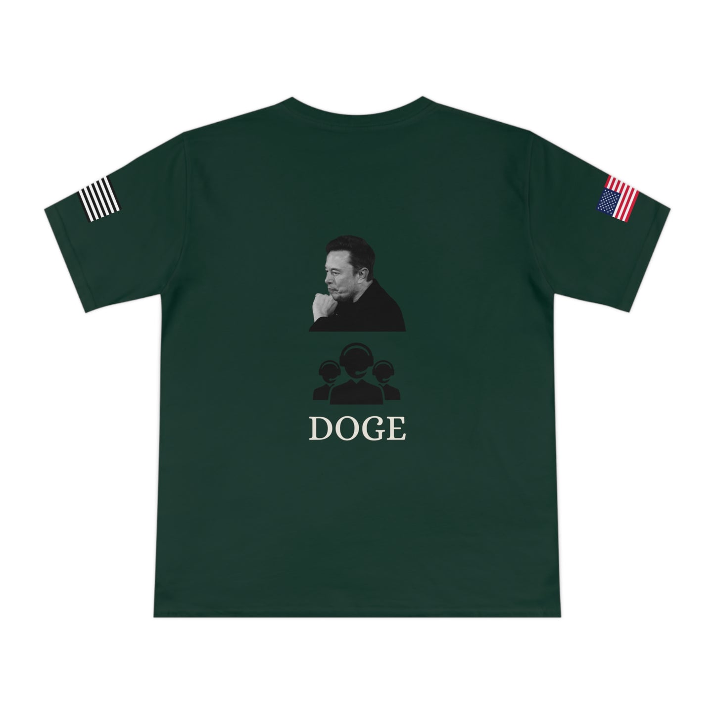 Elon Musk’s ‘Humble Tech Support’ DOGE Initiative Tee _100% Organic Cotton