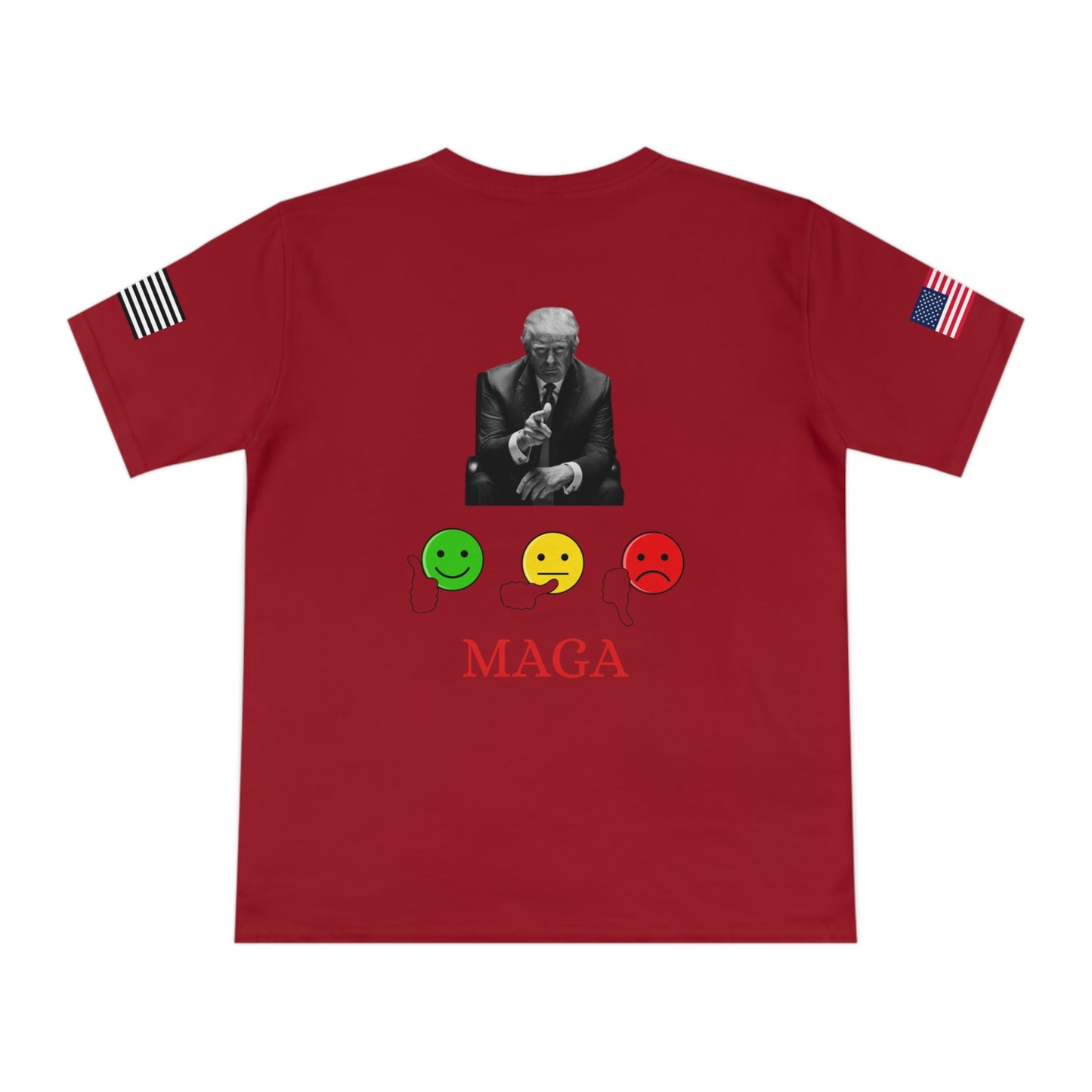 Trump’s Call for Change Tee: Advocating New Attitudes for Peace _100% Organic Cotton