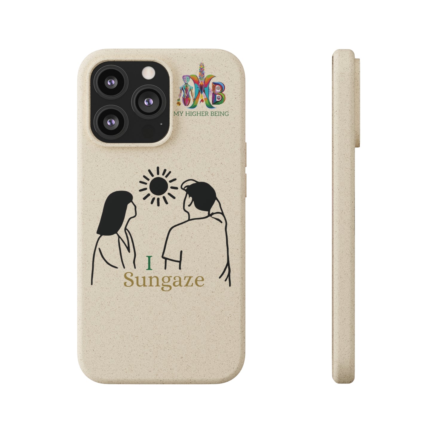 'I Sungaze'_Plastic Free Biodegradable Phone Case