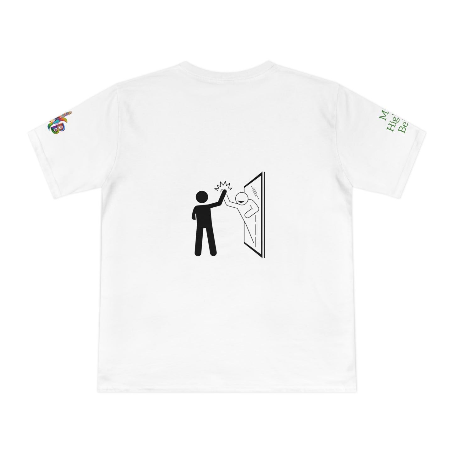 'I Love Mirror High-Fives' (MHB EDITION)_100% Organic Cotton T-Shirt