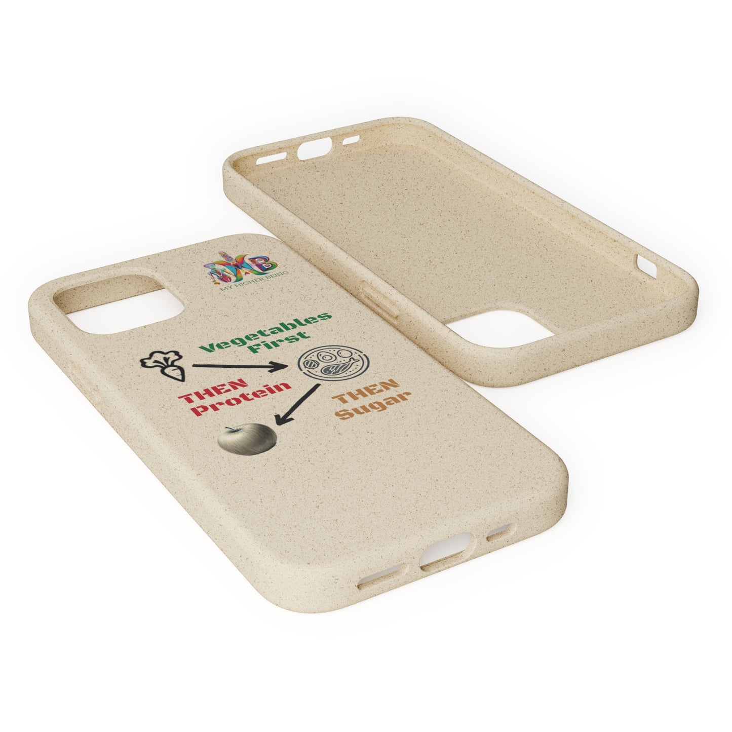 'Vegetables First'_Plastic Free Biodegradable Phone Case