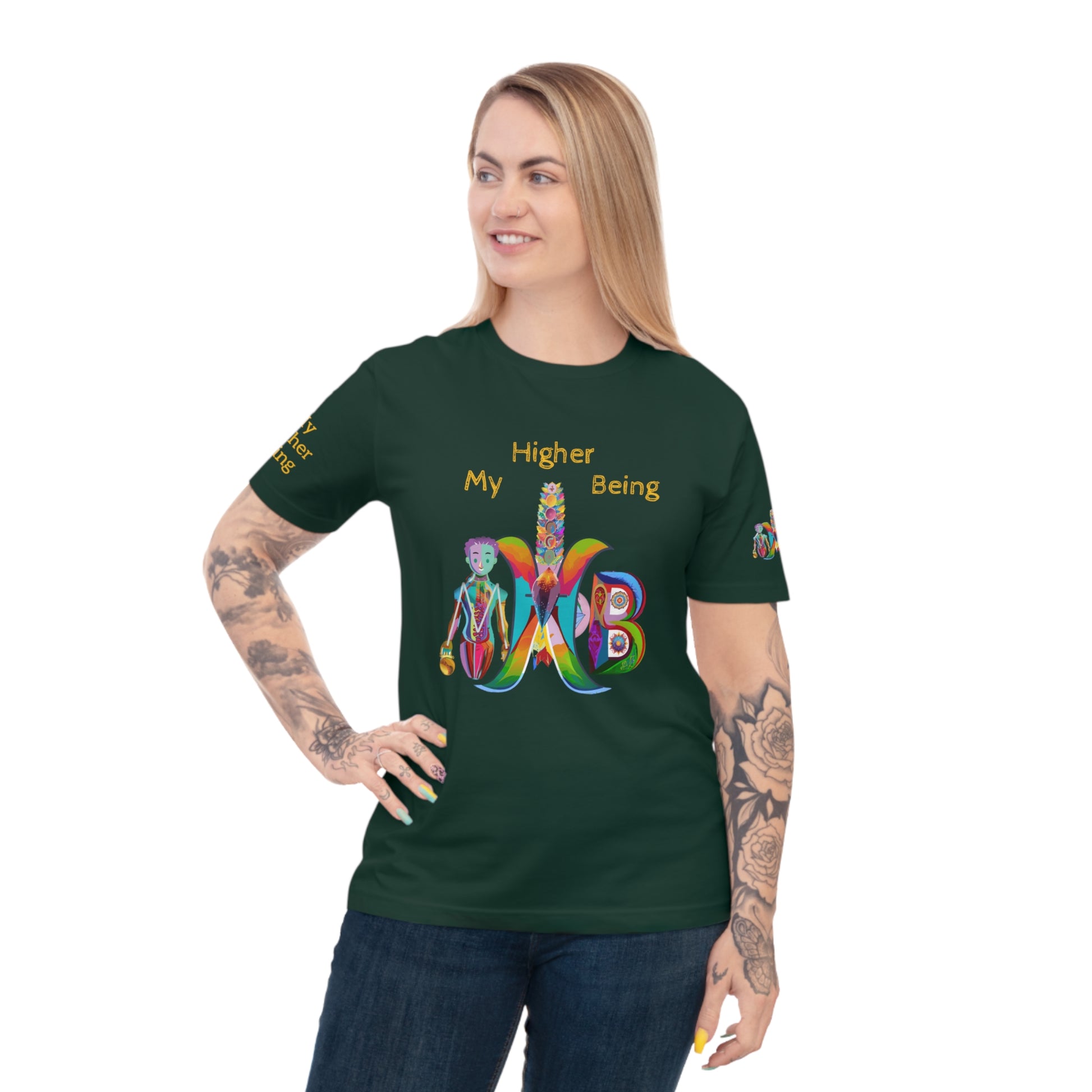 'My Higher Being' (MHB EDITION)_100% Organic Cotton T-Shirt - My Higher Being