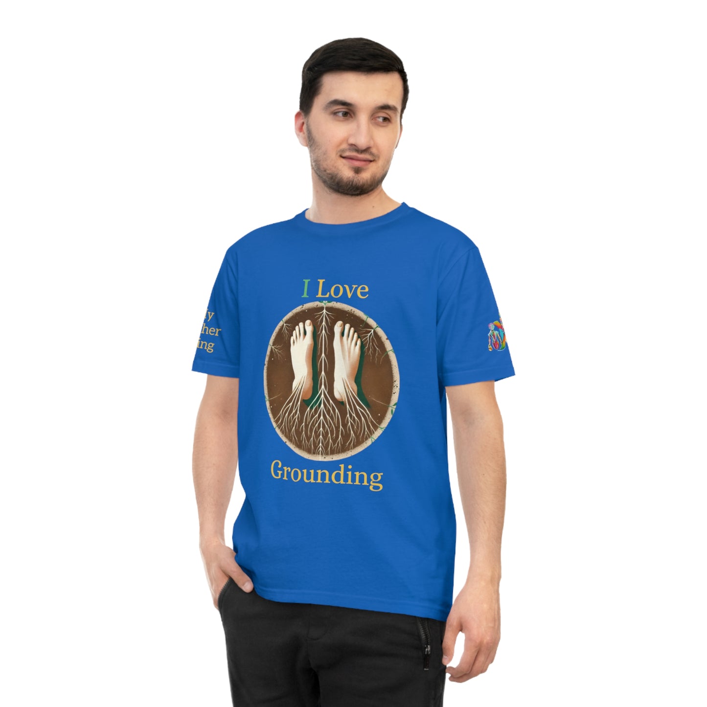 'I Love Grounding' (MHB EDITION)_100% Organic Cotton T-Shirt