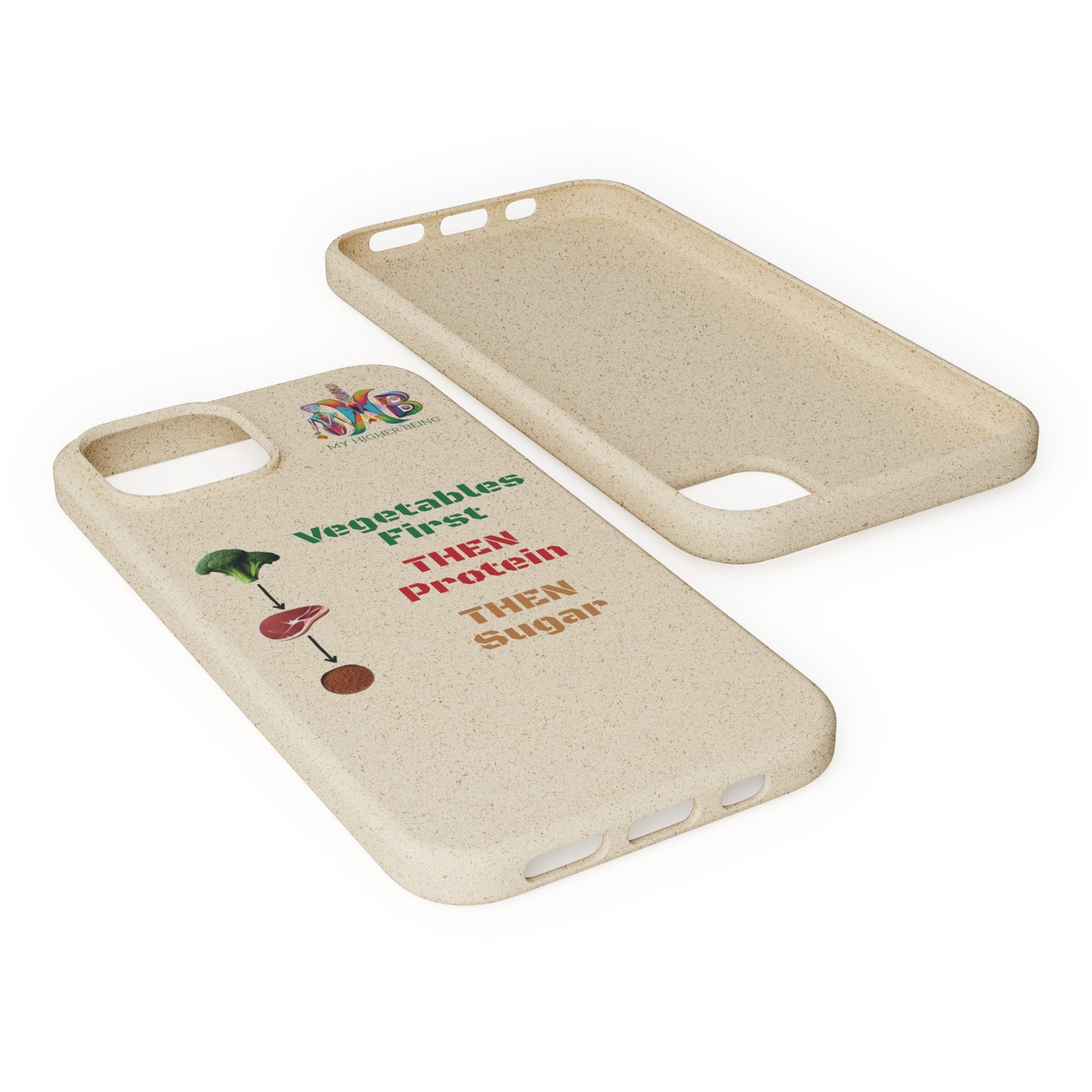 'Vegetables First'_Plastic Free Biodegradable Phone Case