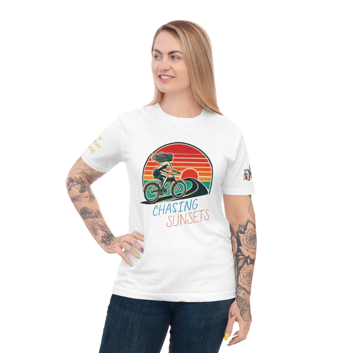 'Chasing Sunsets' (MHB EDITION)_100% Organic Cotton T-Shirt - My Higher Being