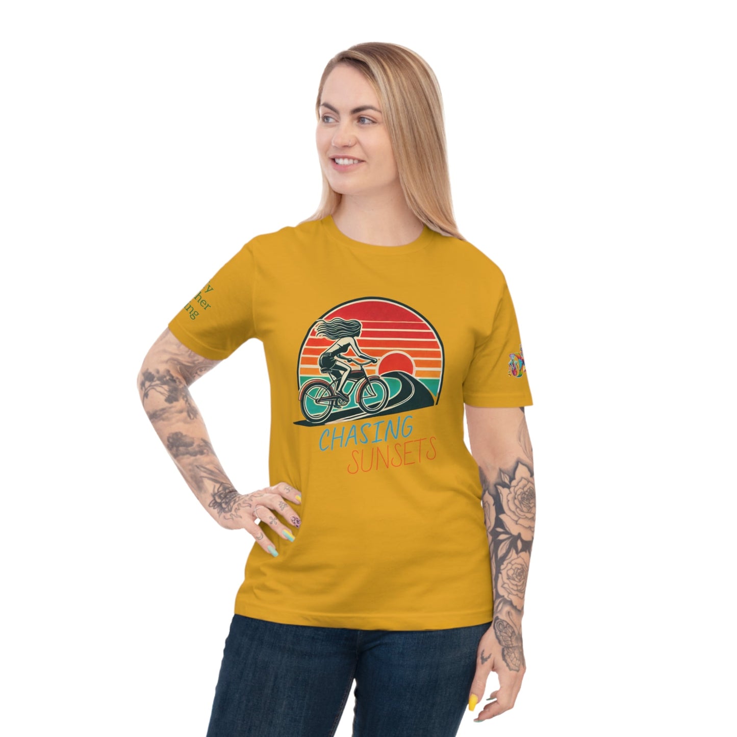 'Chasing Sunsets' (MHB EDITION)_100% Organic Cotton T-Shirt - My Higher Being