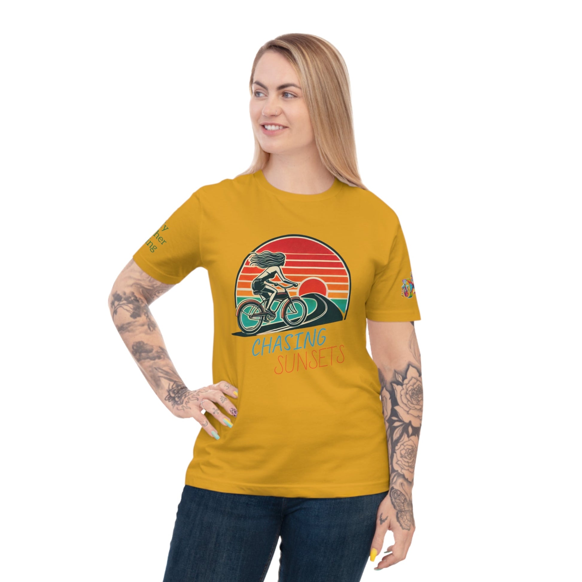 'Chasing Sunsets' (MHB EDITION)_100% Organic Cotton T-Shirt - My Higher Being