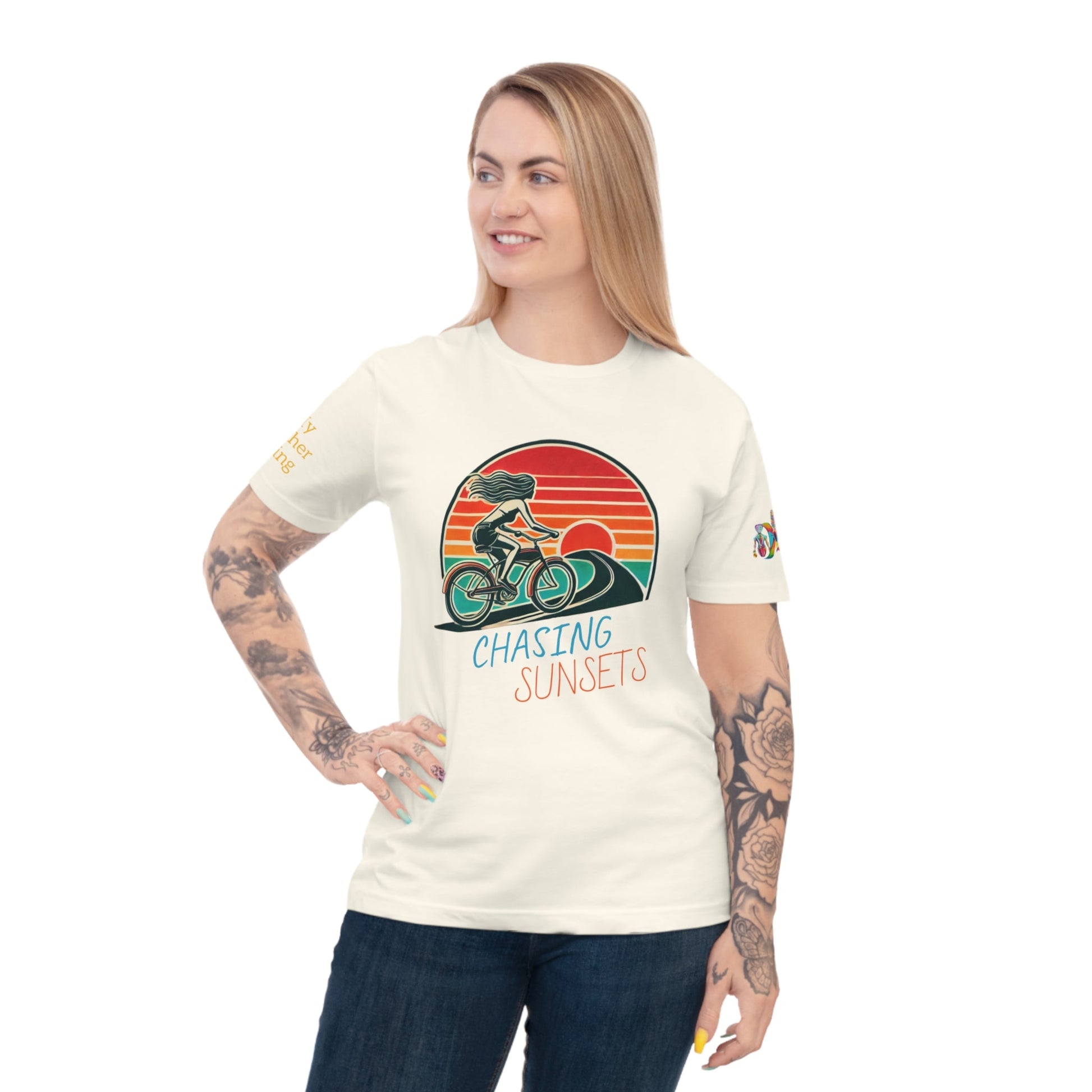 'Chasing Sunsets' (MHB EDITION)_100% Organic Cotton T-Shirt - My Higher Being