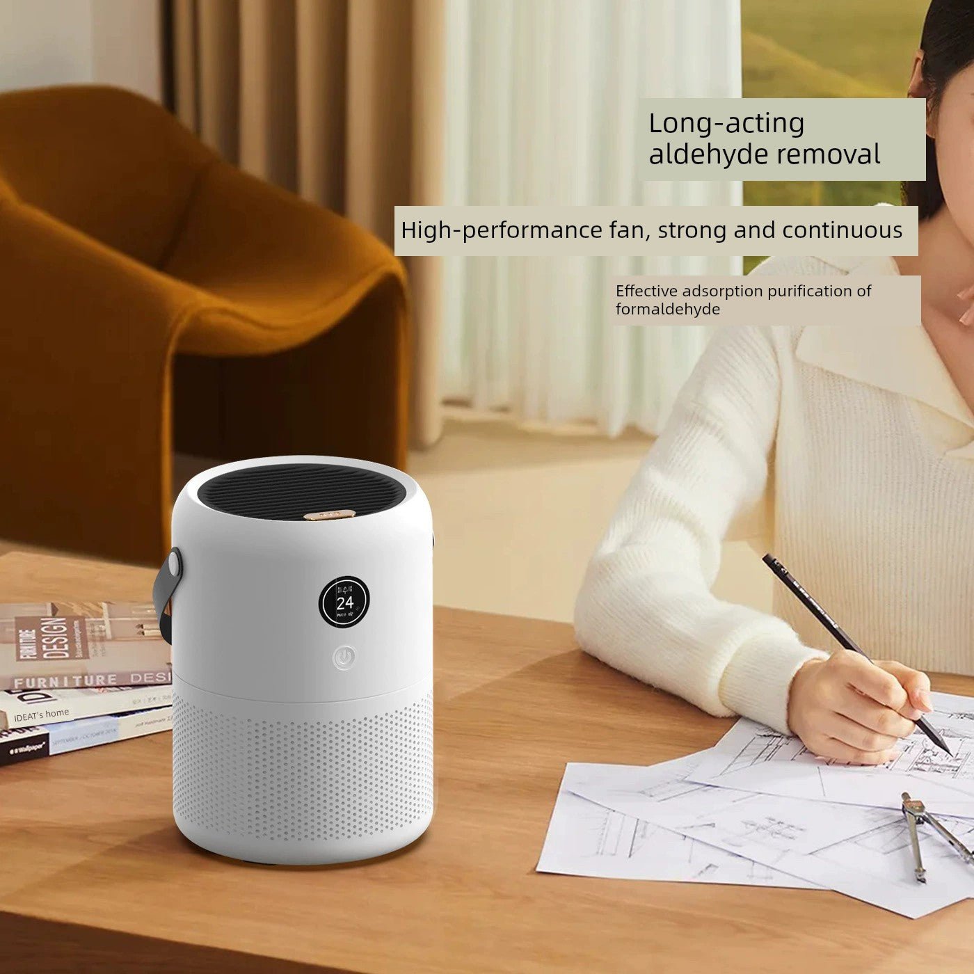 High - Efficiency Air Purifier with HEPA Filter for Home and Office - My Higher Being