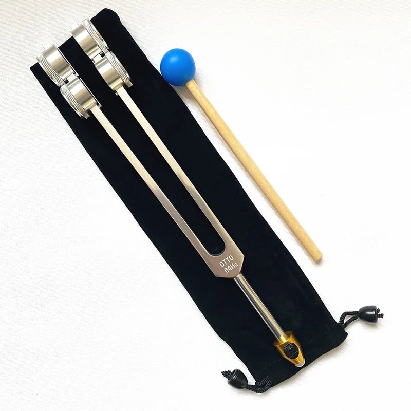 High - Quality Aluminum Alloy Tuning Forks Set - 32Hz & 64Hz - Sound Therapy - My Higher Being