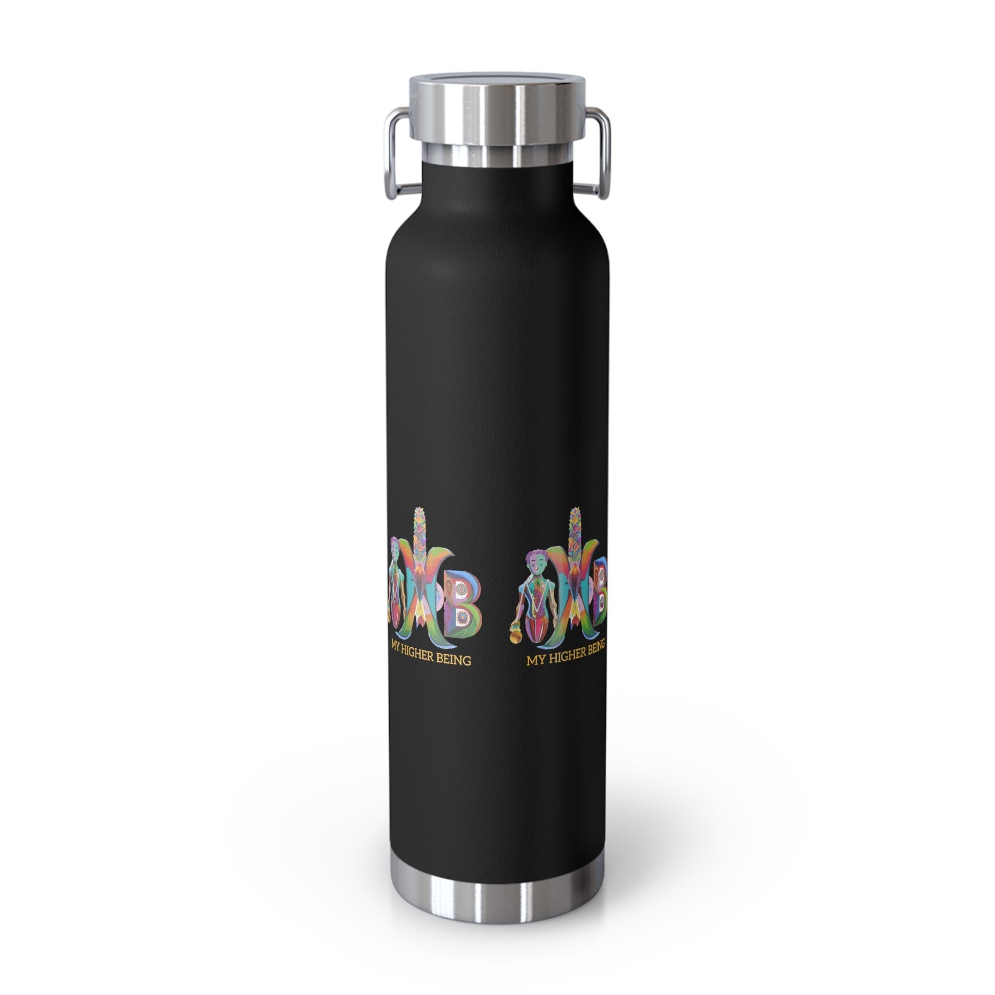 'I Intermittent Fast_16 - 8'_Copper Vacuum Insulated Bottle, 22oz - My Higher Being