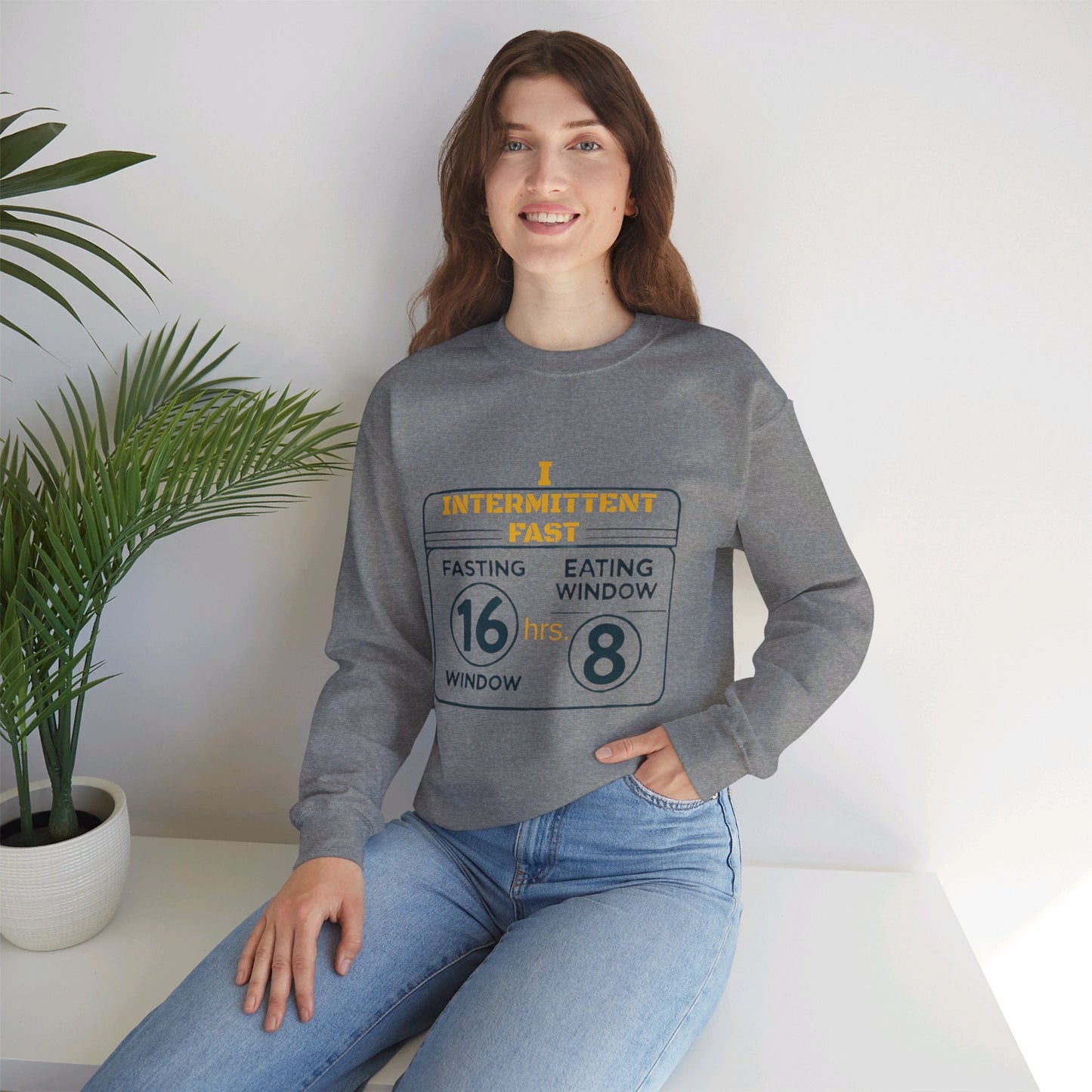 I Intermittent Fast Sweatshirt_16 - 8 - My Higher Being