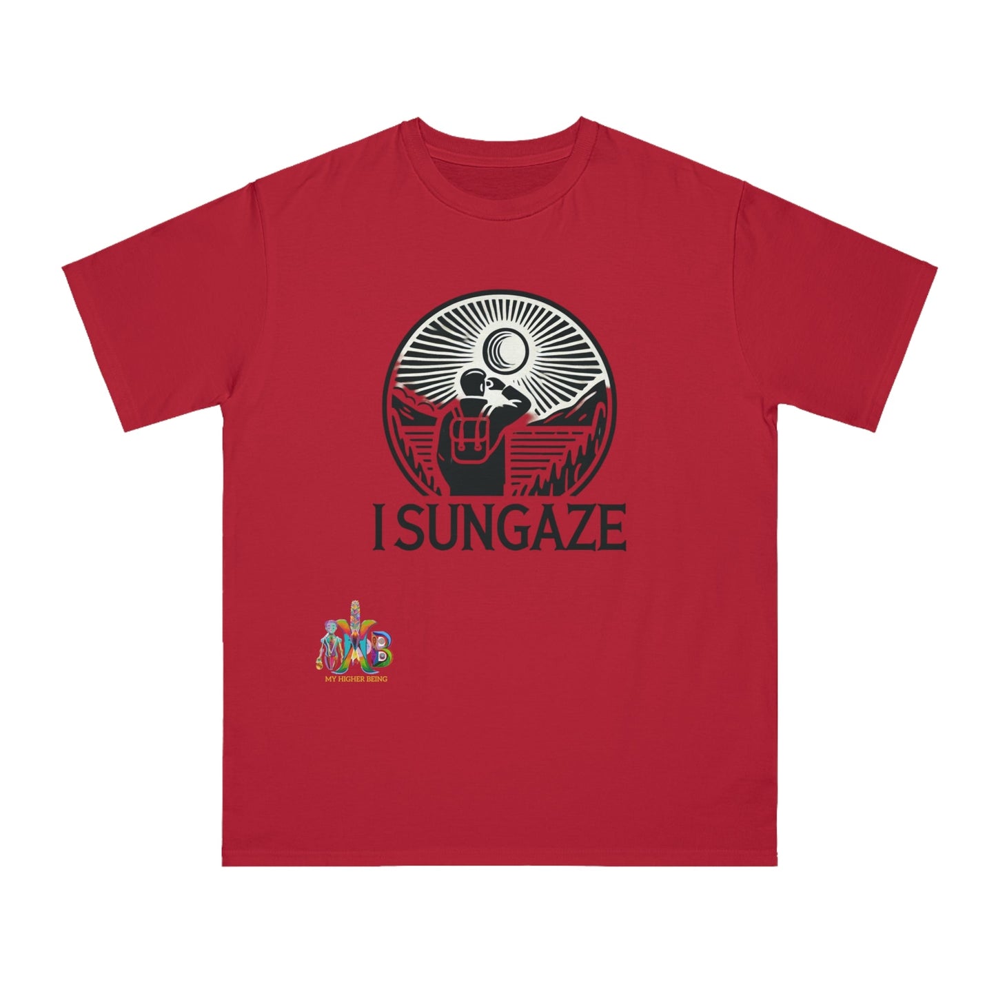 'I Sungaze'_100% Organic Cotton T-Shirt - My Higher Being