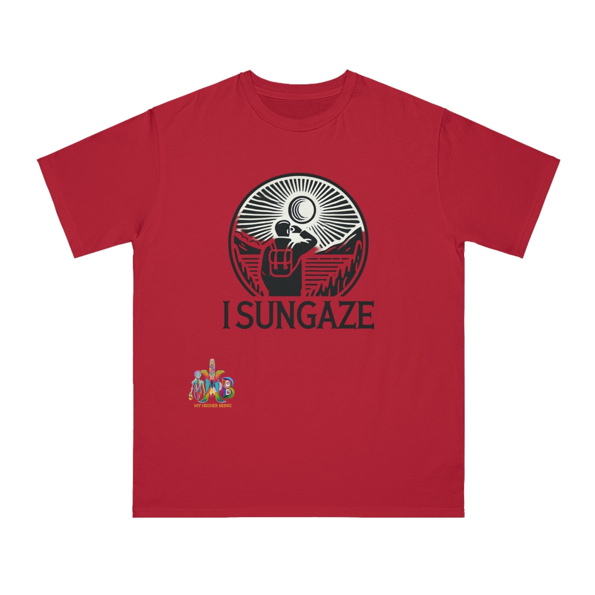 'I Sungaze'_100% Organic Cotton T-Shirt - My Higher Being