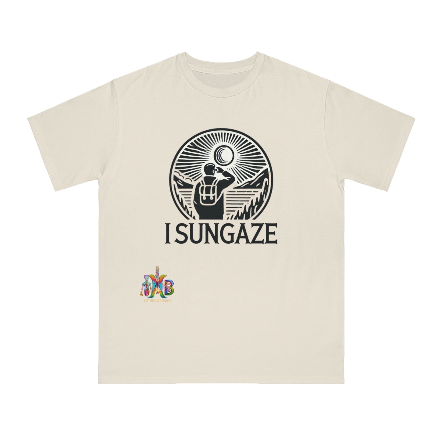 'I Sungaze'_100% Organic Cotton T-Shirt - My Higher Being