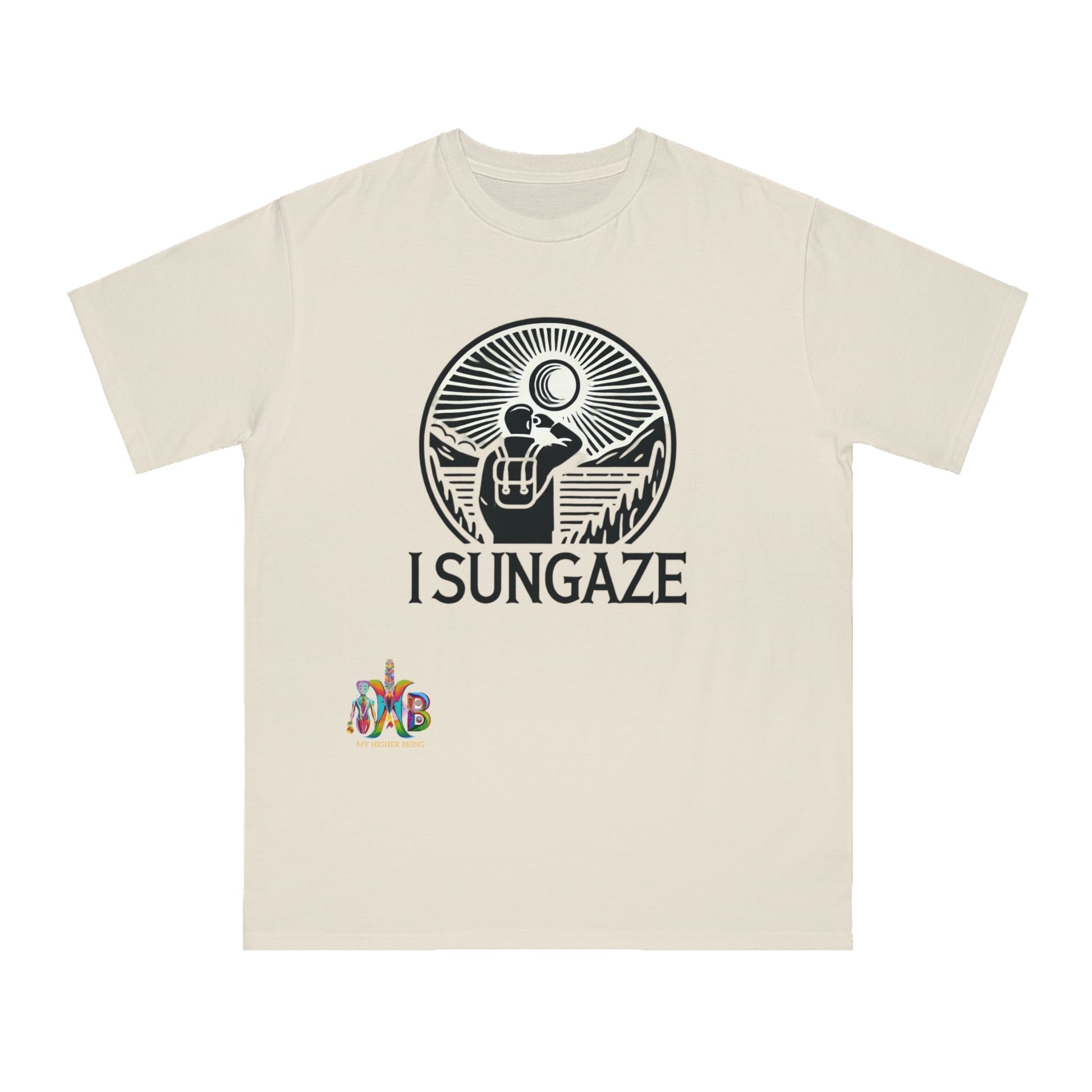 'I Sungaze'_100% Organic Cotton T-Shirt - My Higher Being
